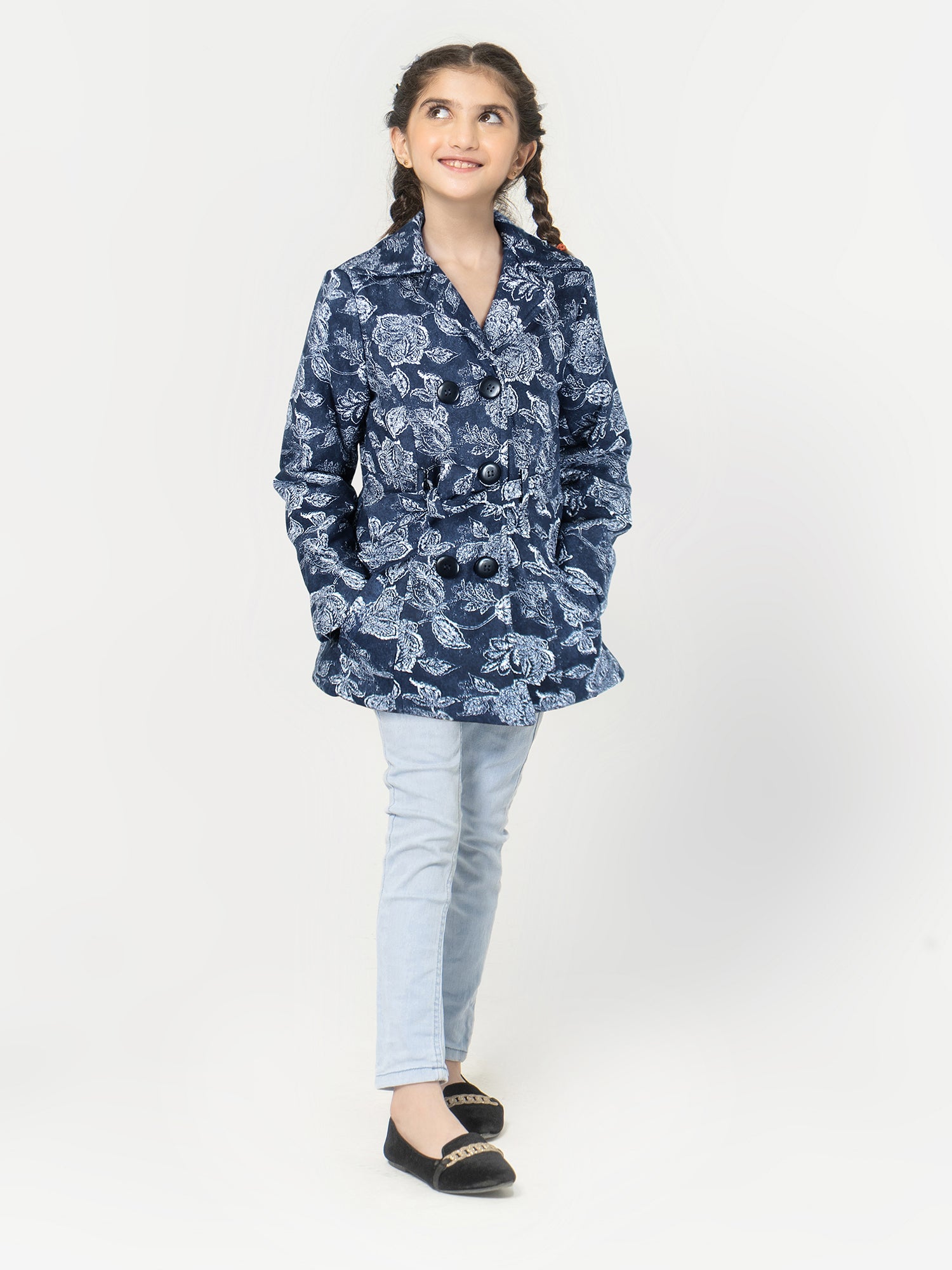 Girls Winter Dress Coat By Velvour VC01