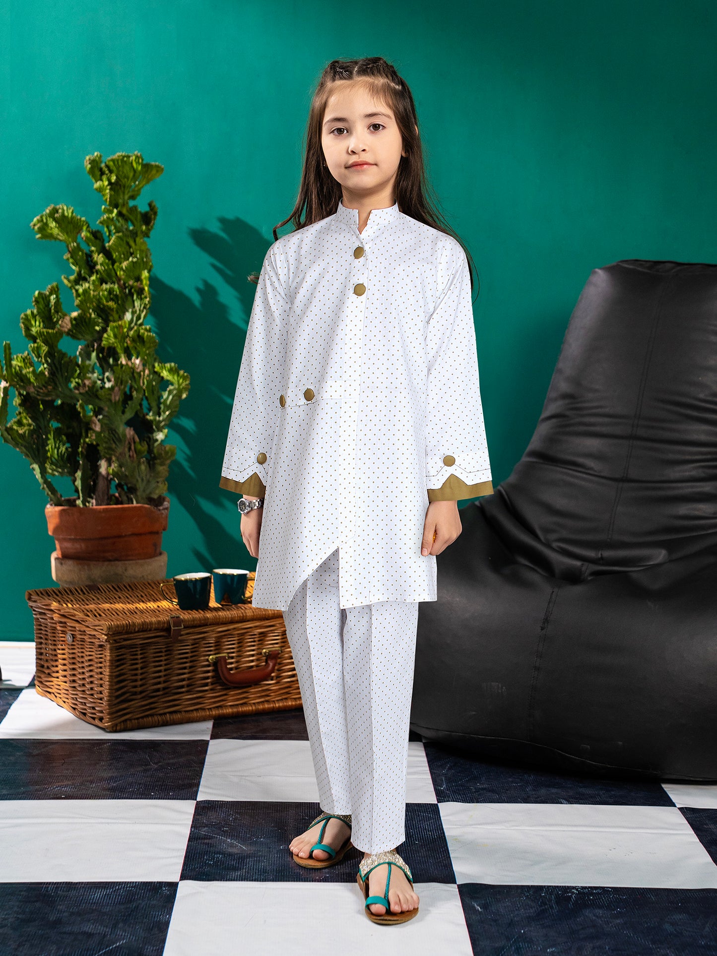 Girls Summer 2Pcs Suit VG82-C