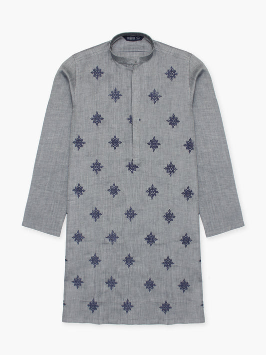 Boys Embroidered Kurta ART VB196-J