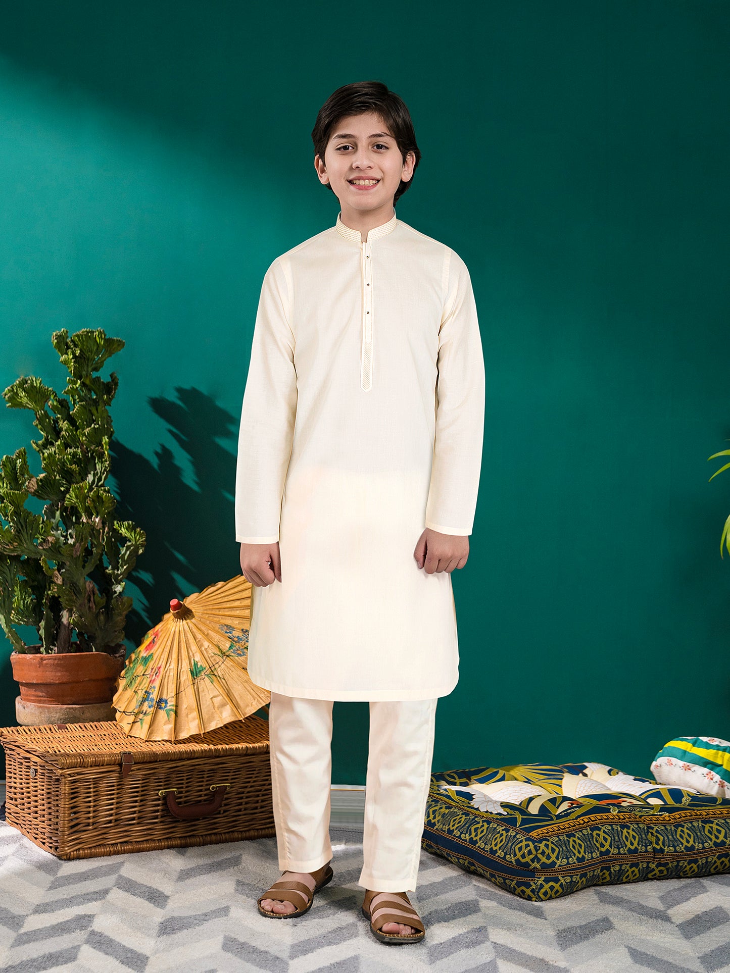 Boys Kurta Trouser Suit 2Pc VB171-A