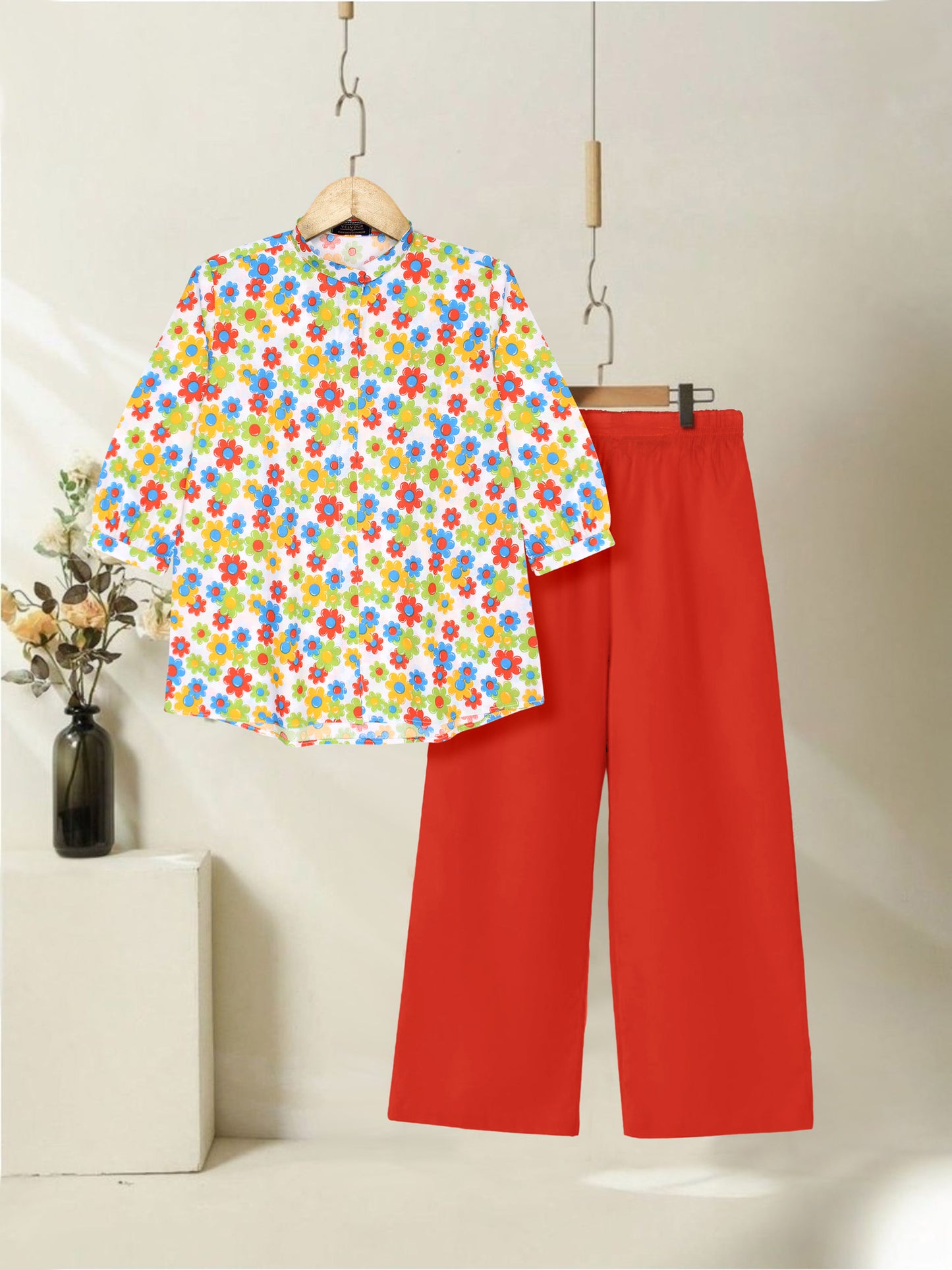 Printed Girls Co Ord Set VG152-A