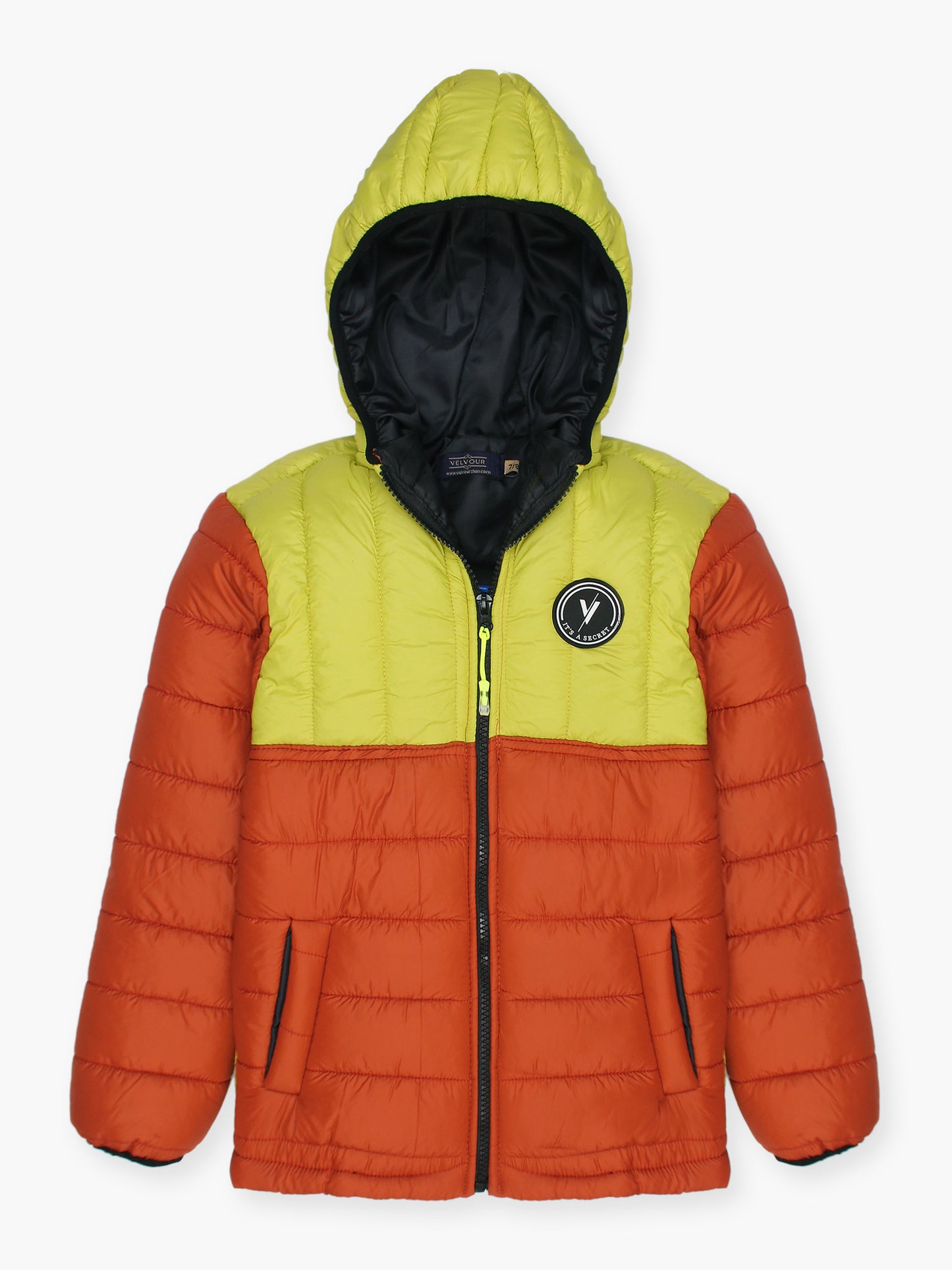 Full Sleeves Hooded Puffer Jacket Boys & Girls VJ51-A