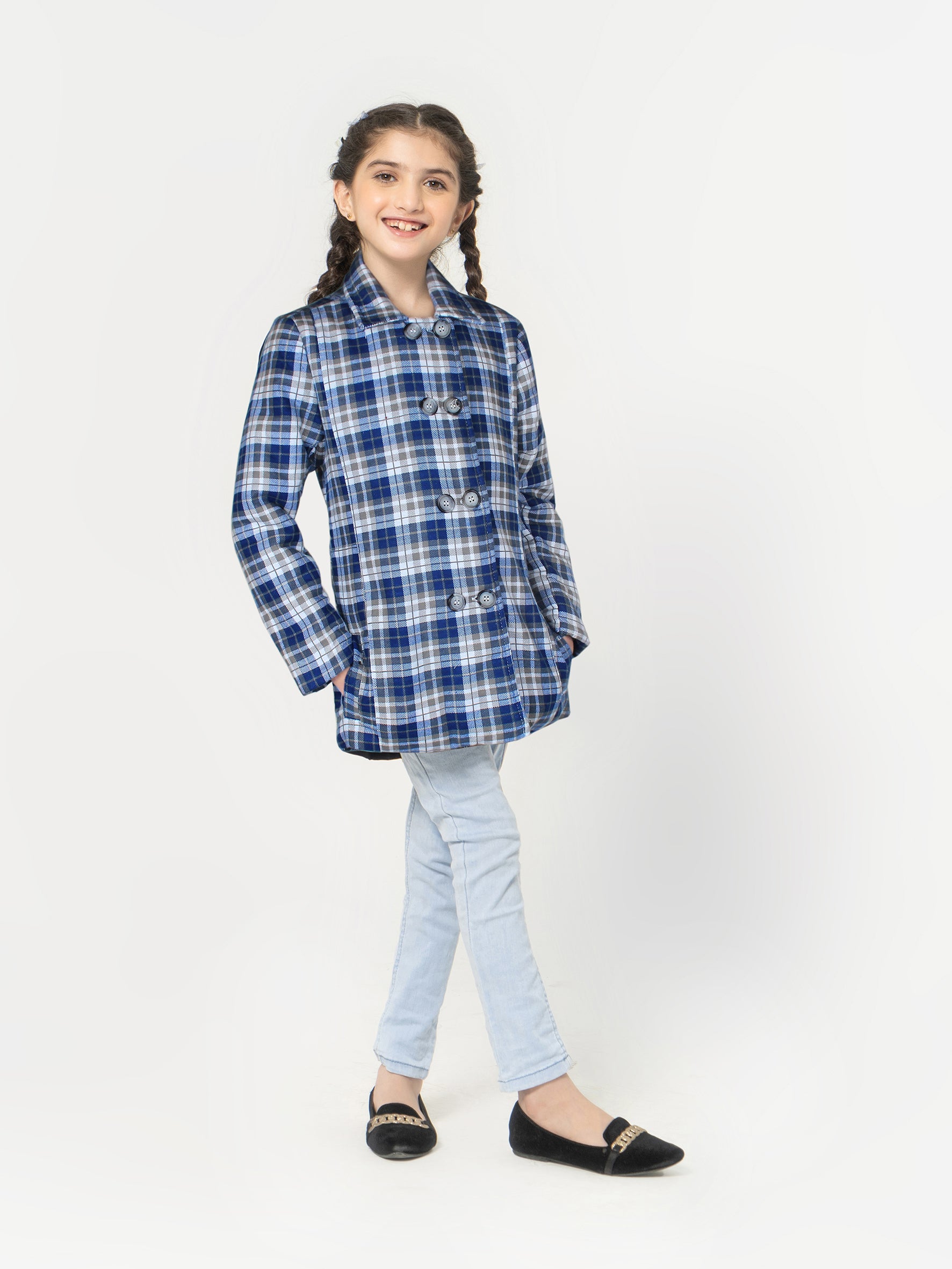 Girls Winter Dress Coat By Velvour VC011