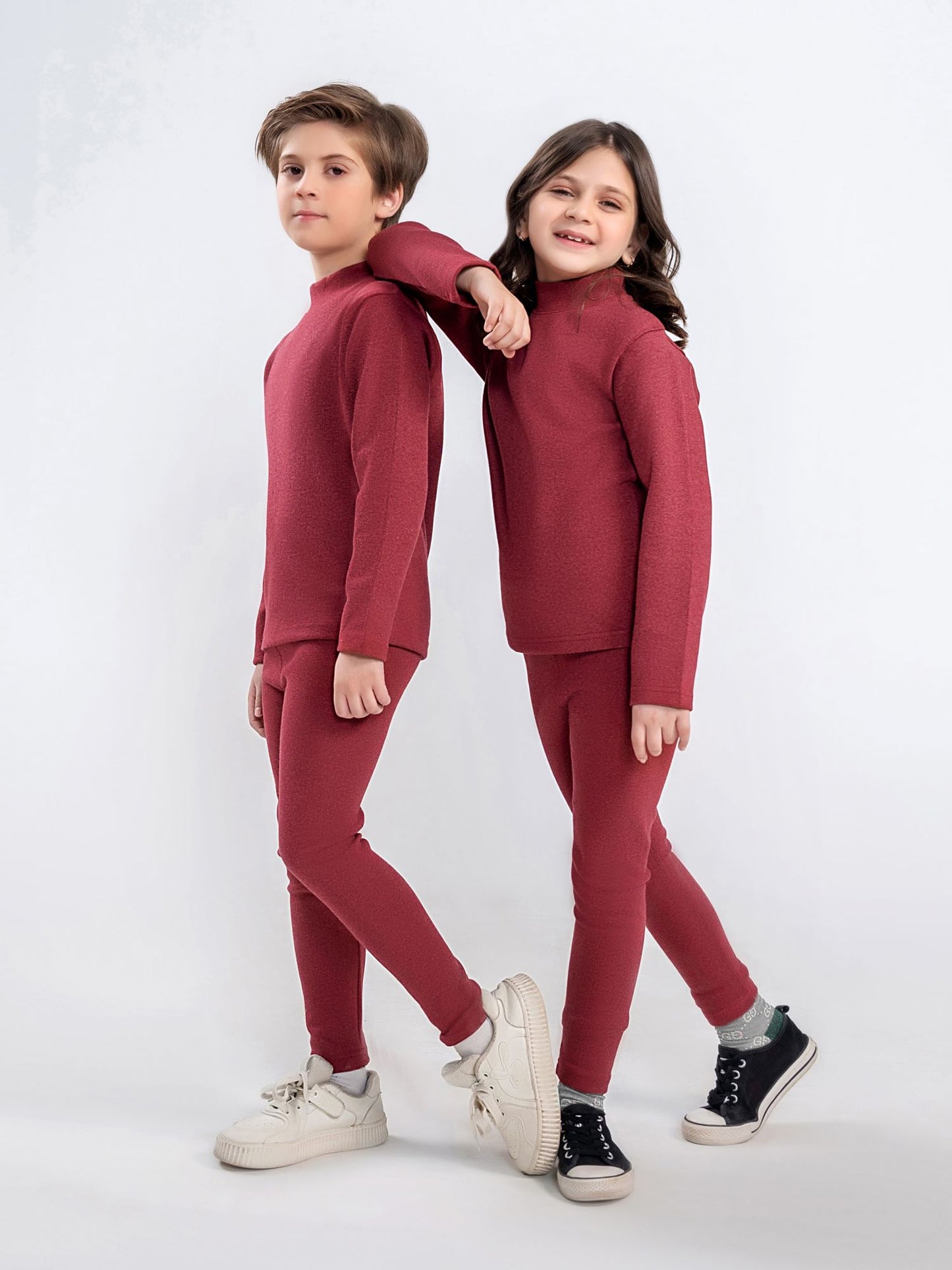 Power stretch ribbed inner suit For Boys & Girls #VIS10