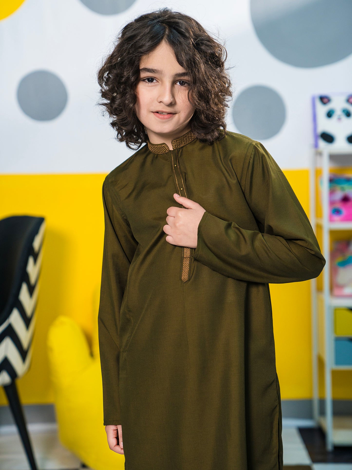 Boys Kurta Trouser Suit 2Pc VB171-D