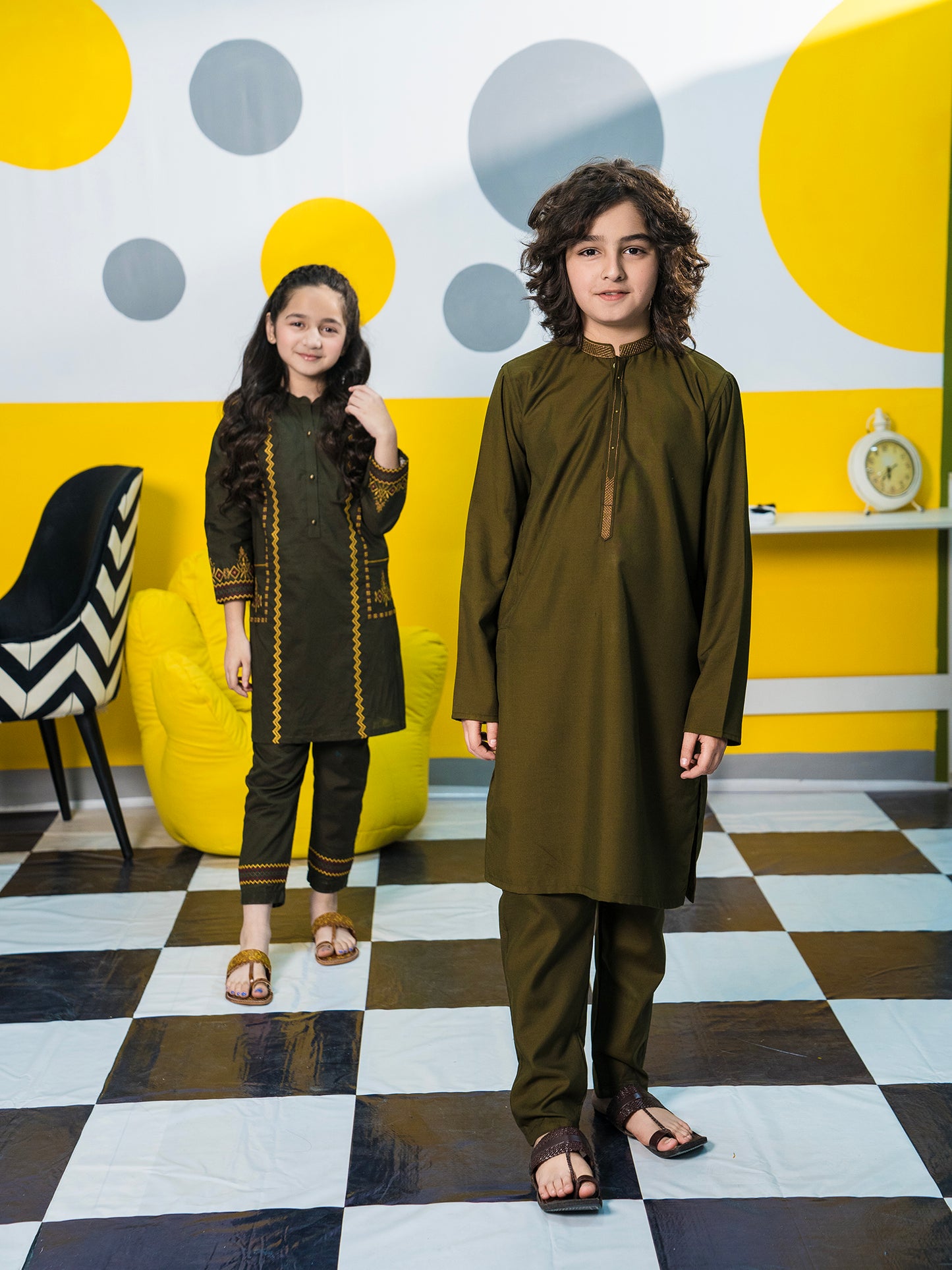 Boys Kurta Trouser Suit 2Pc VB171-D