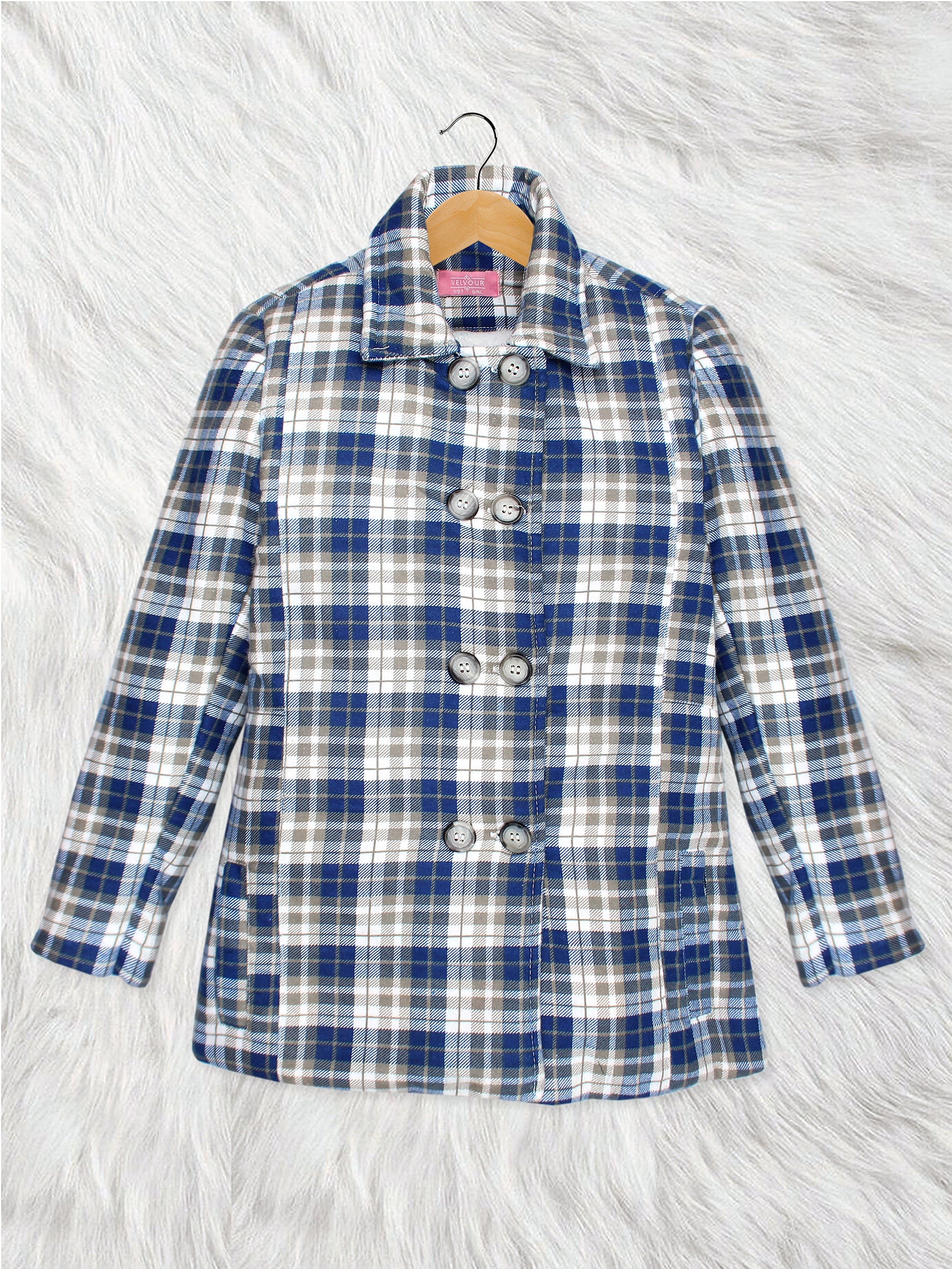 Girls Winter Dress Coat By Velvour VC011
