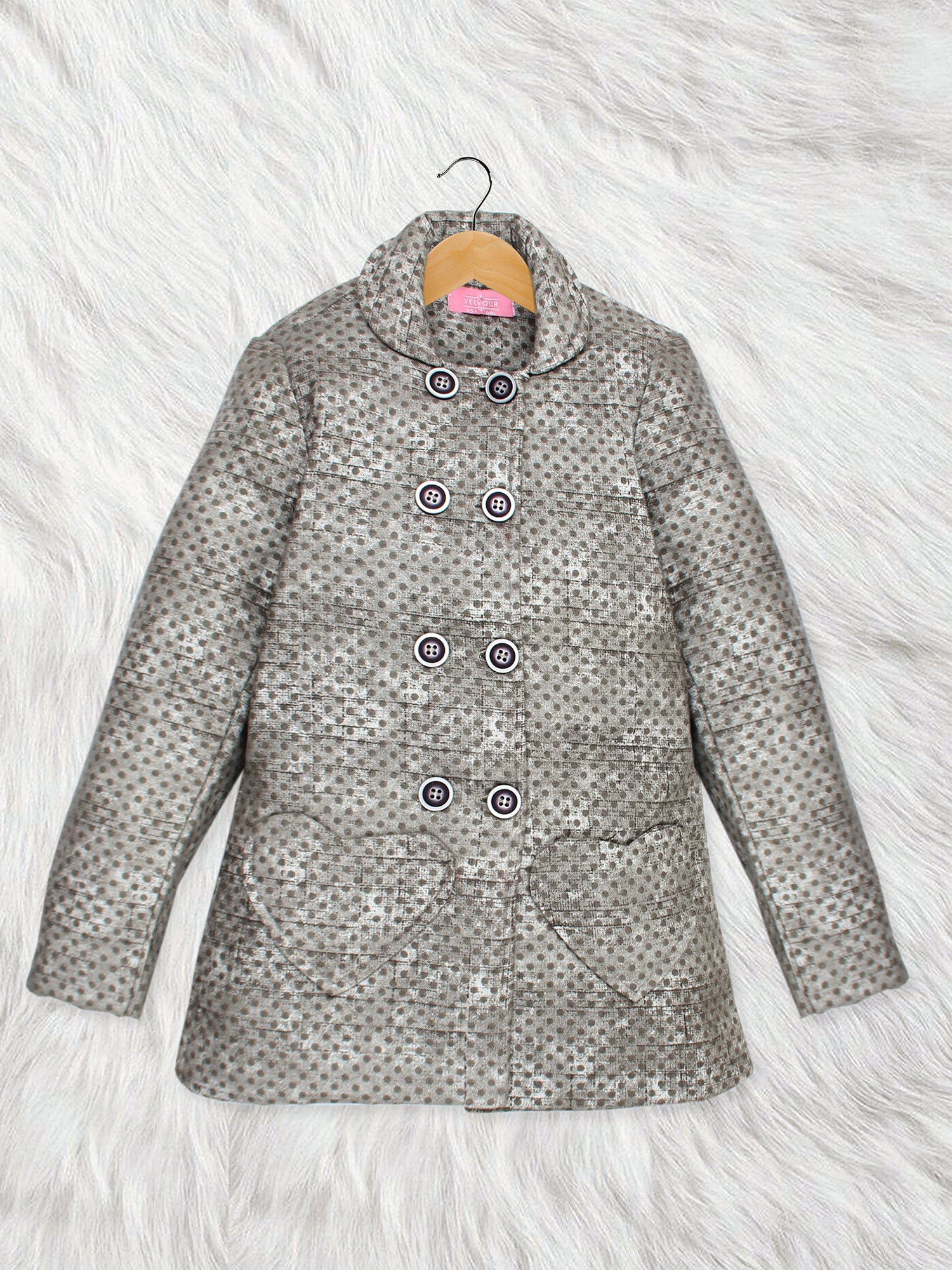 Girls Winter Dress Coat By Velvour VC010
