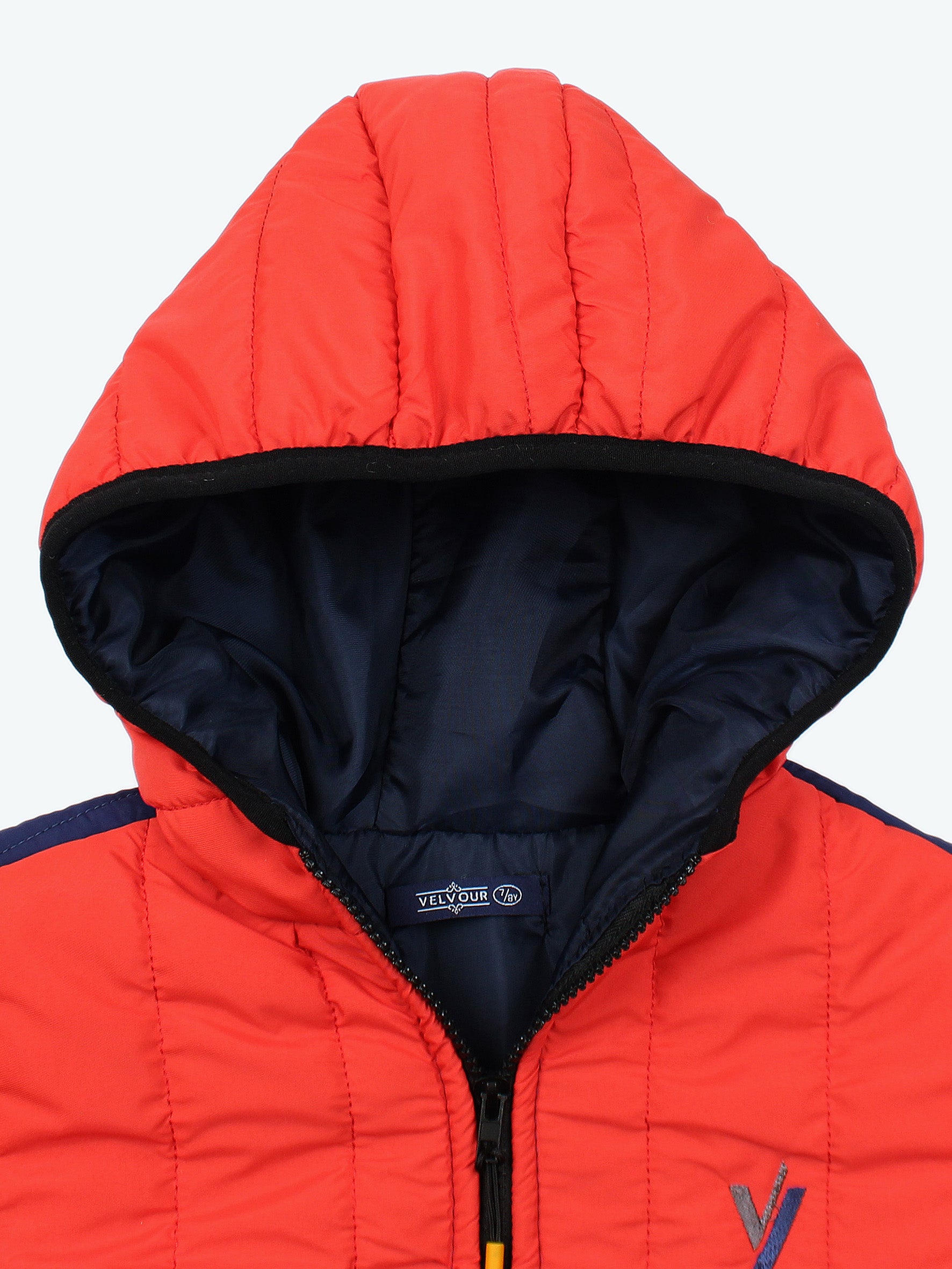 Full Sleeves Hooded Puffer Jacket Boys & Girls VJ012-A