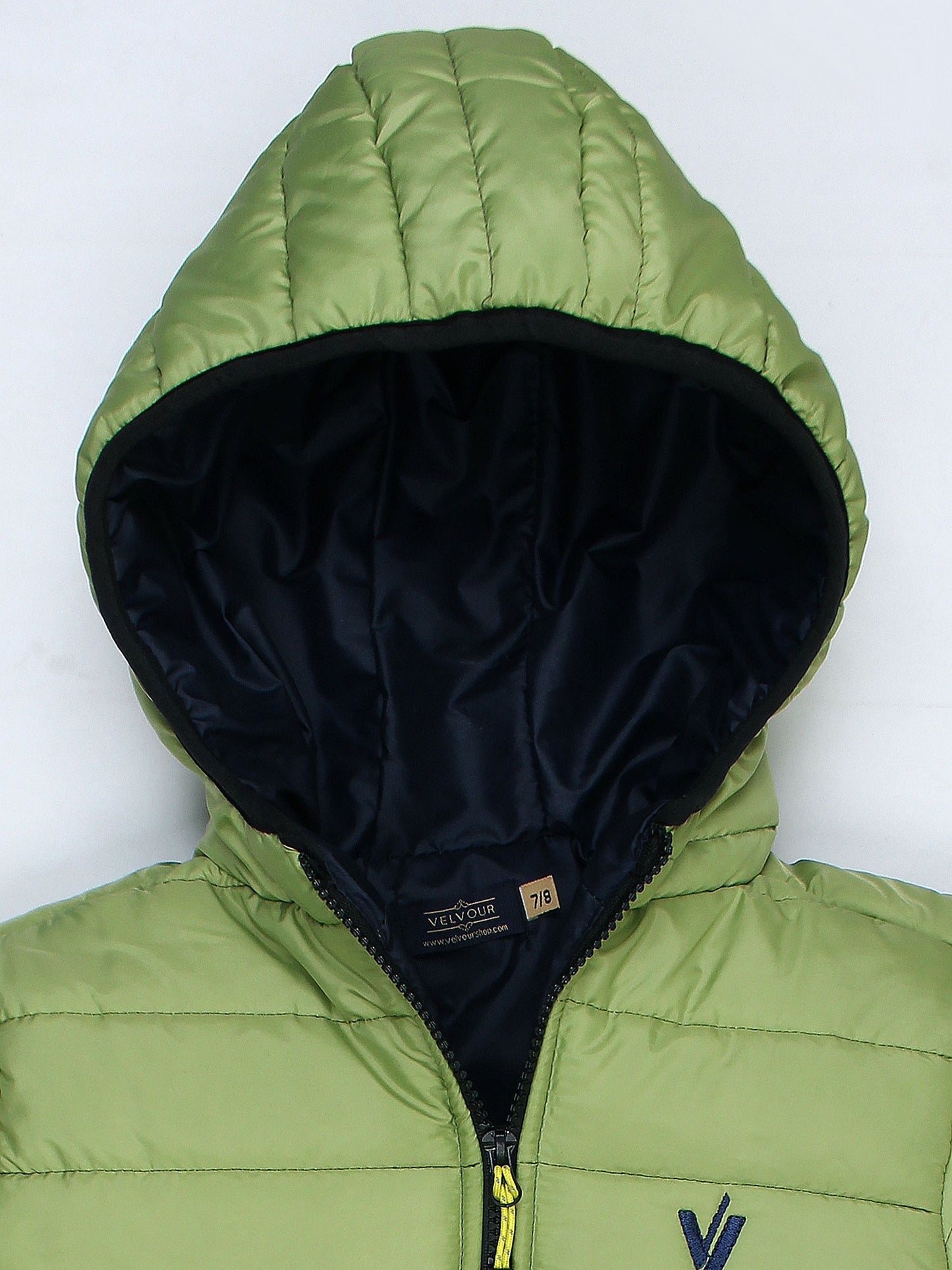 Full Sleeves Hooded Puffer Jacket Boys & Girls VJ20-D