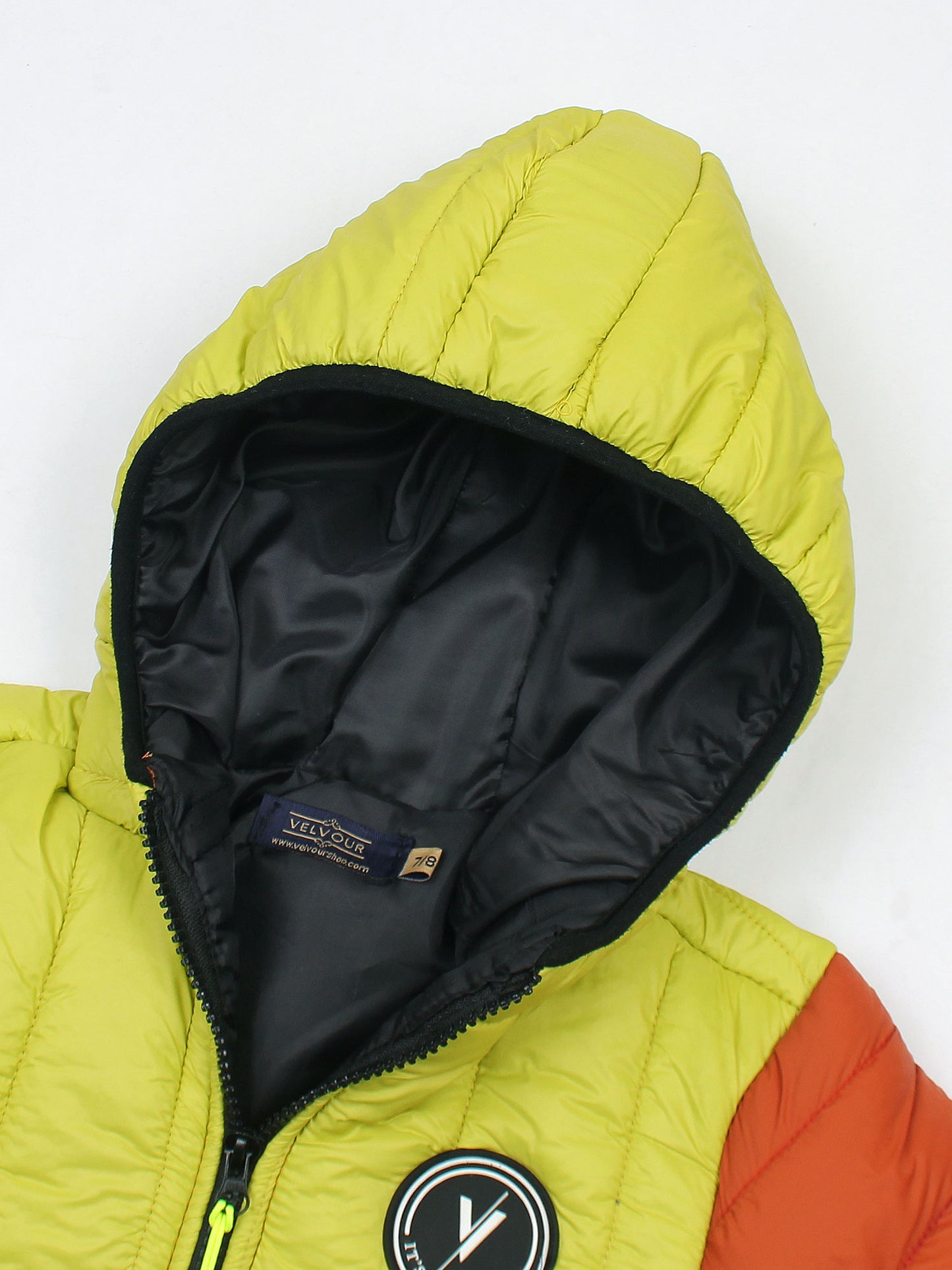 Full Sleeves Hooded Puffer Jacket Boys & Girls VJ51-A