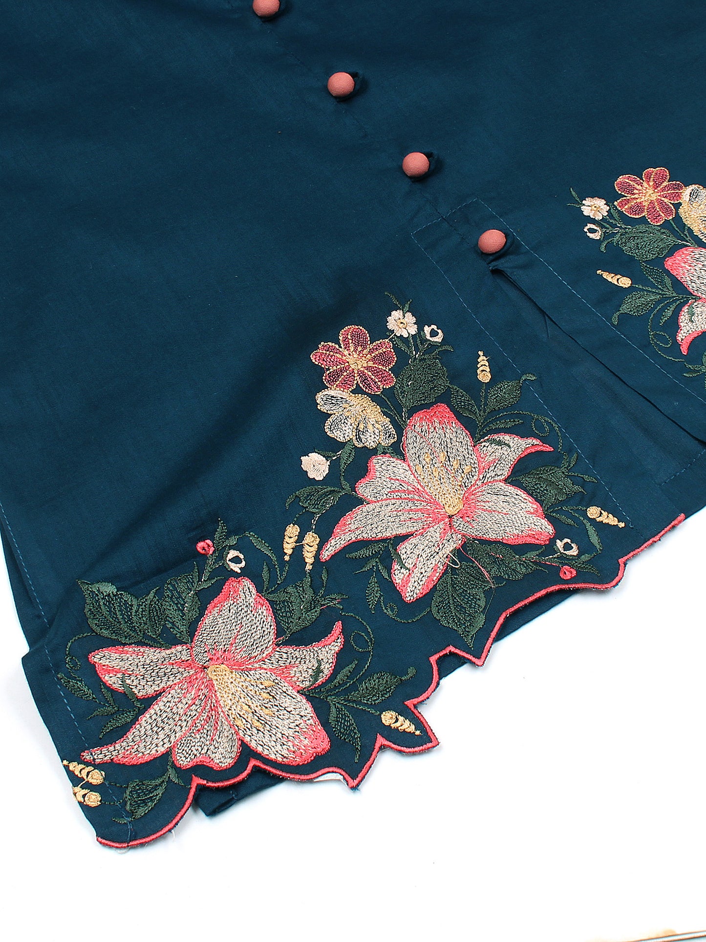 Girls Summer 2Pcs Suit VG78-D Ligth Navy