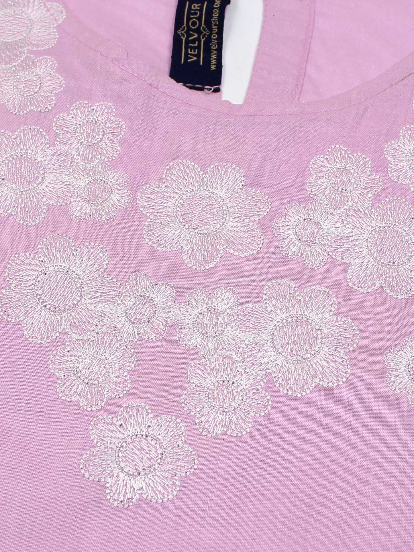 Embroidered Girls Co Ord Set VG162-B