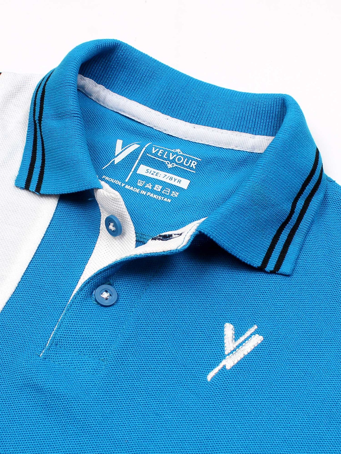 Tipping Collar Plain Polo Shirt VP12-G