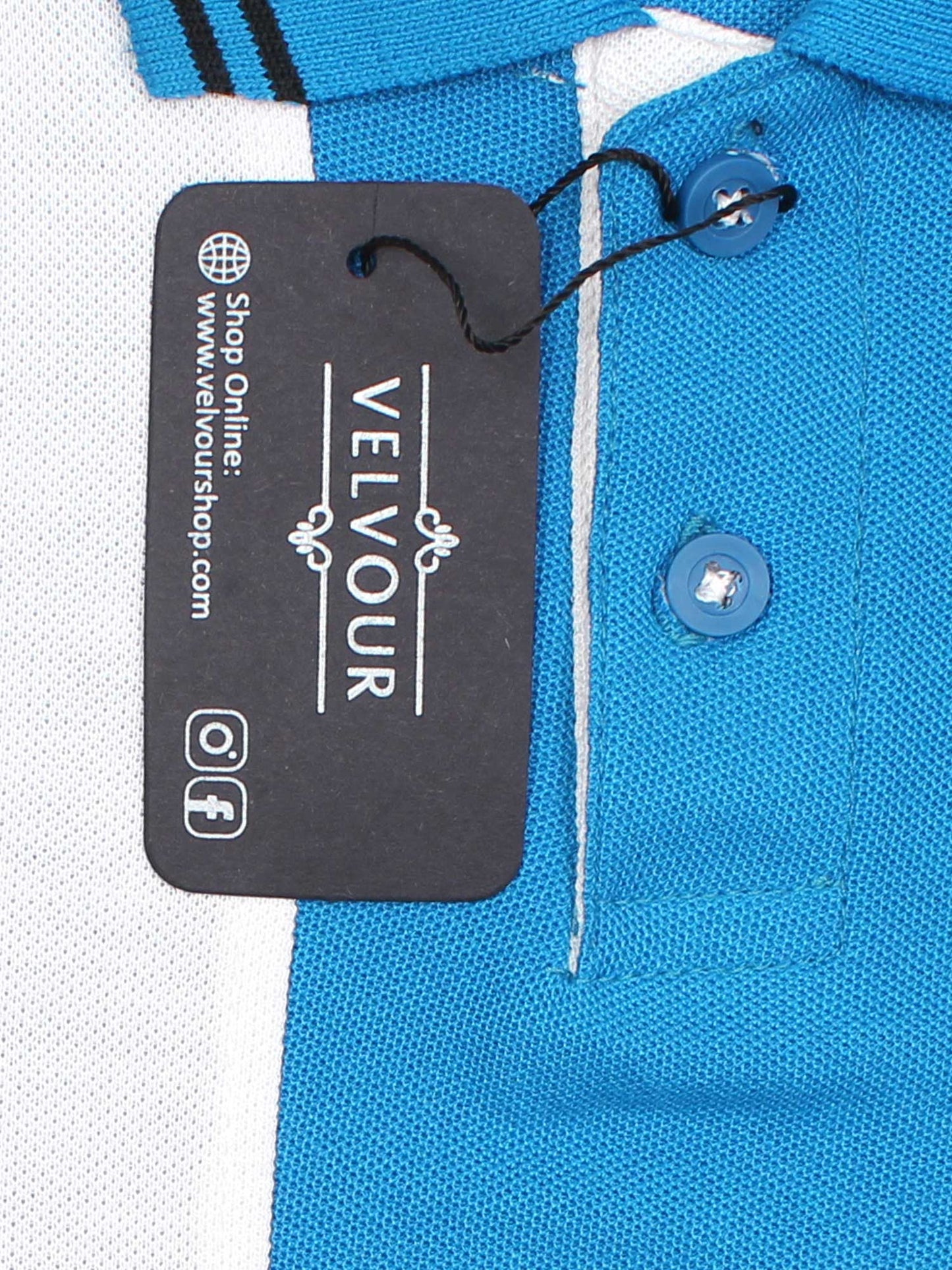 Tipping Collar Plain Polo Shirt VP12-G