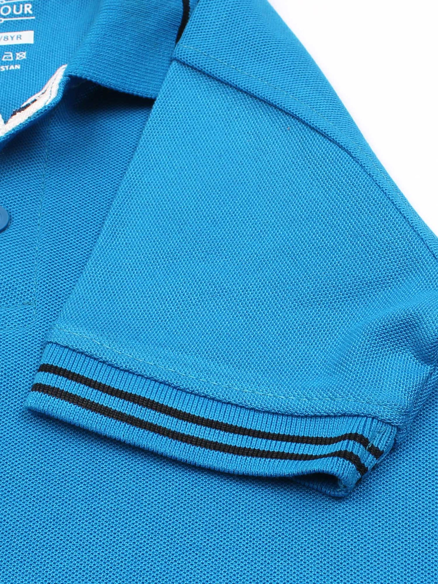 Tipping Collar Plain Polo Shirt VP12-G