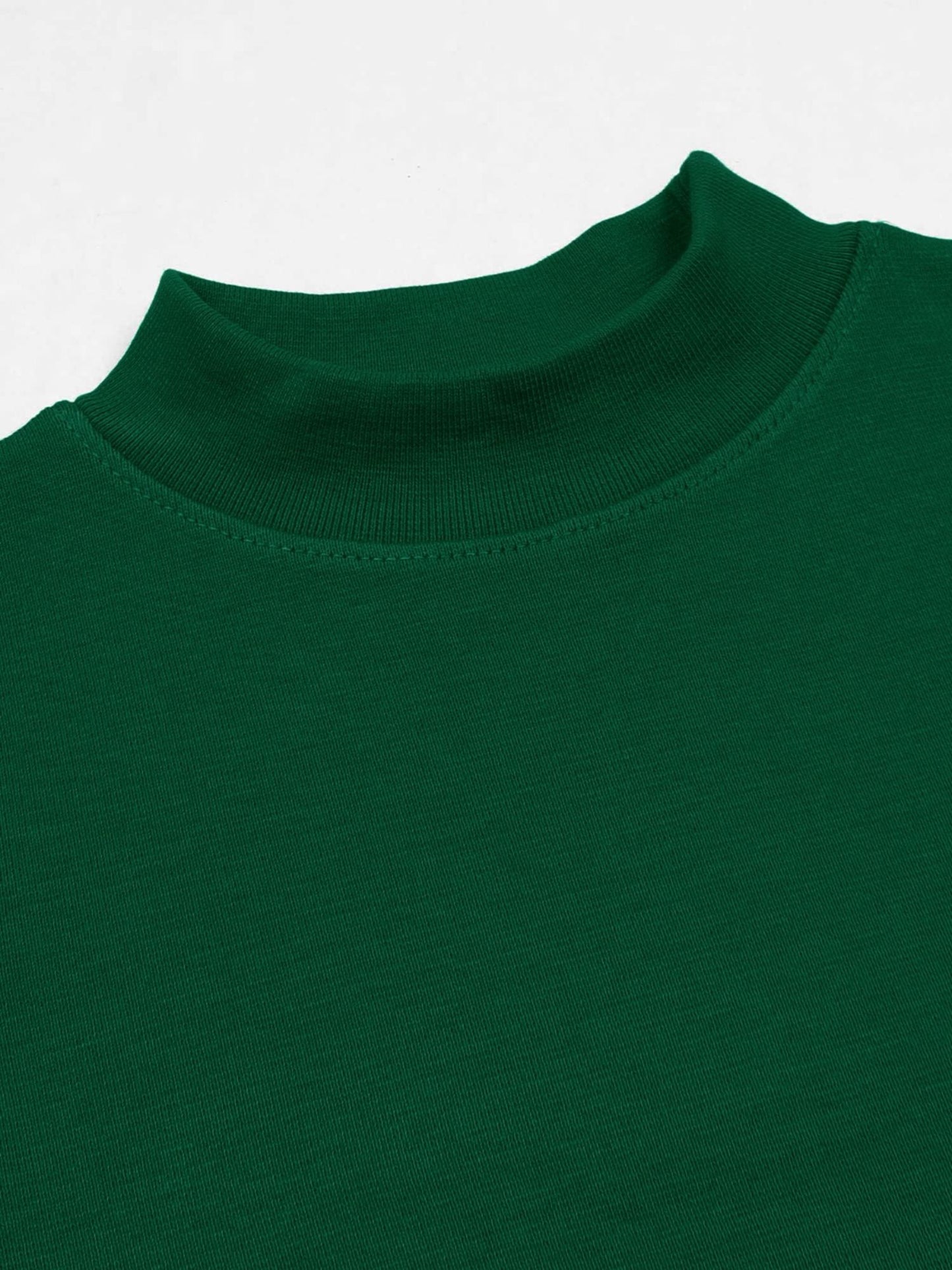 Power stretch ribbed inner suit For Boys & Girls #VIS07-1 Dark Green