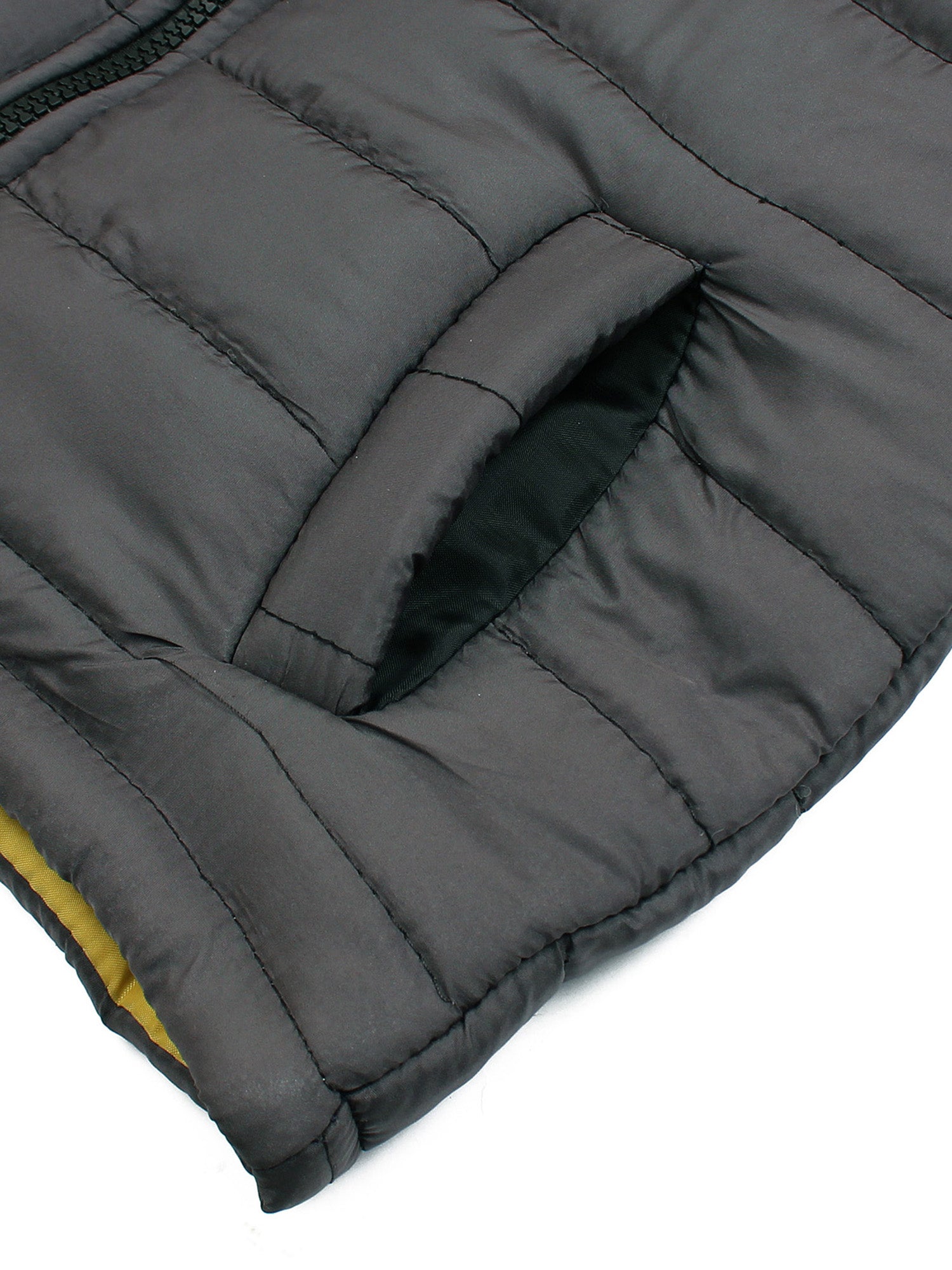 Sleeveless Puffer Jacket Boys & Girls VJ02-B Grey