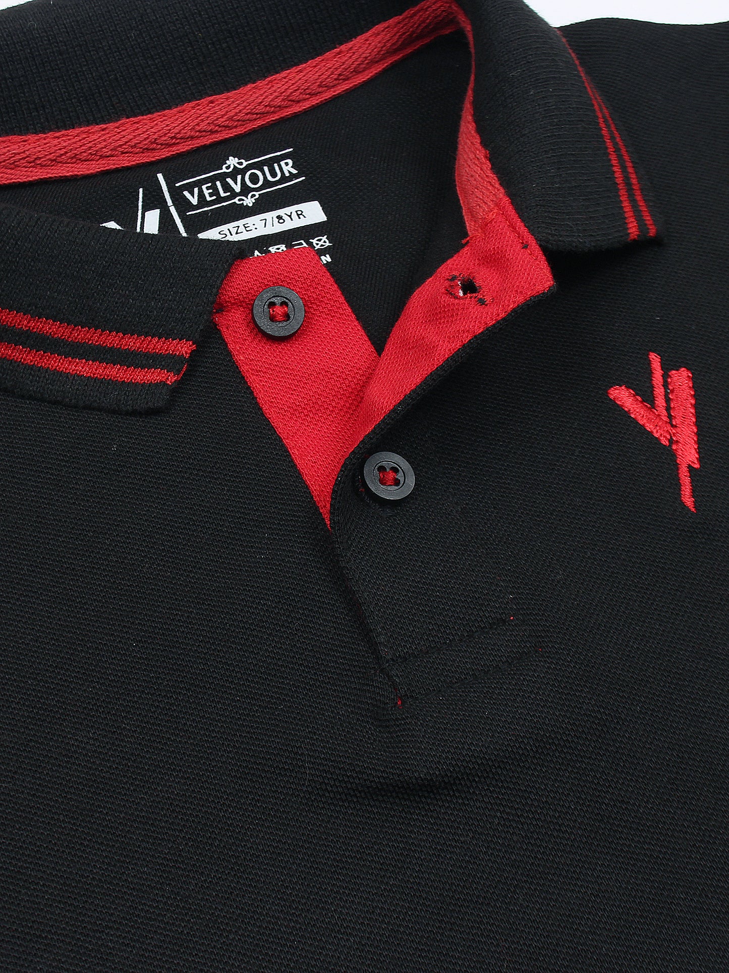 Tipping Collar Plain Polo Shirt VP11-A