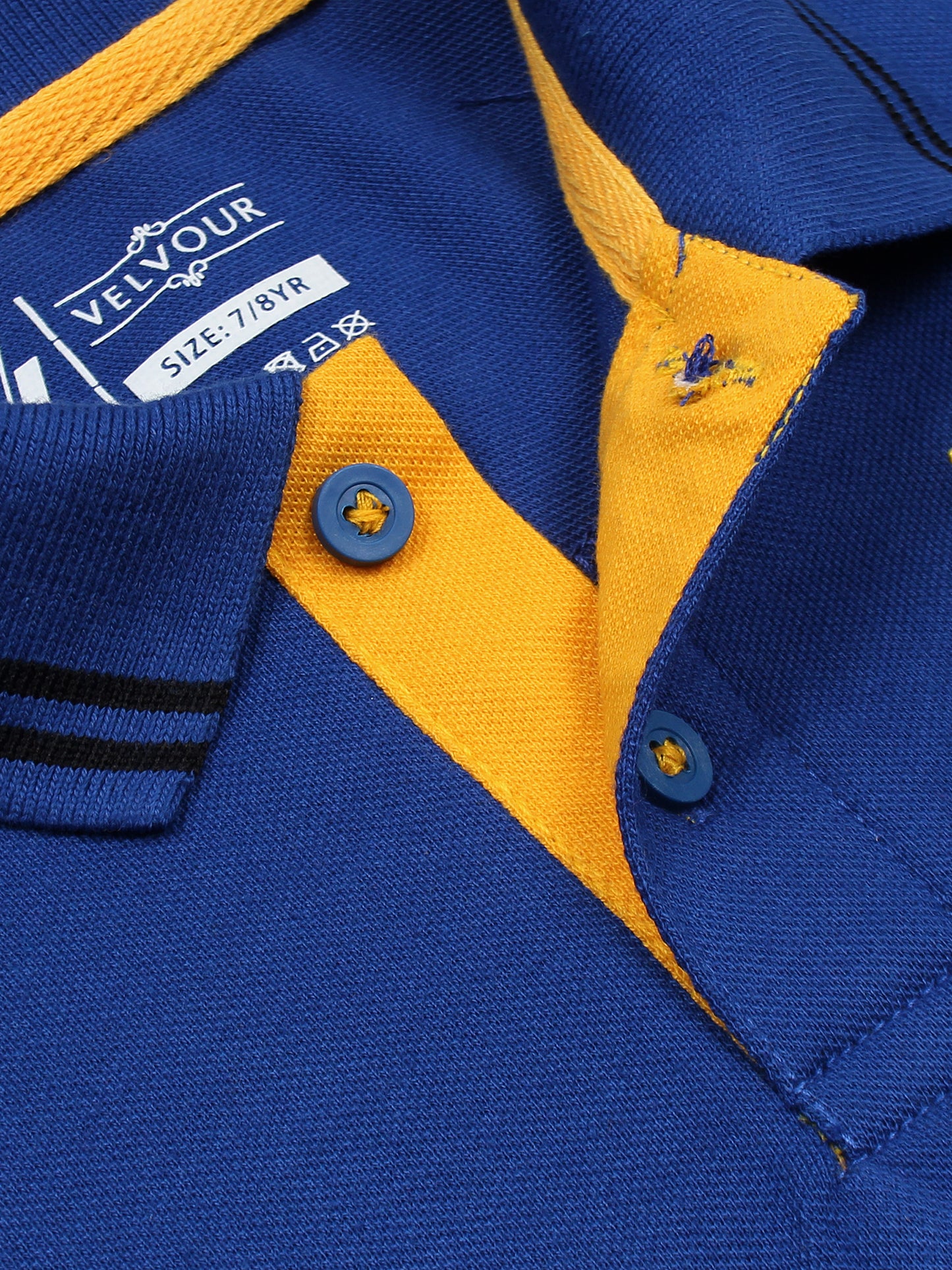 Tipping Collar Plain Polo Shirt VP11-C