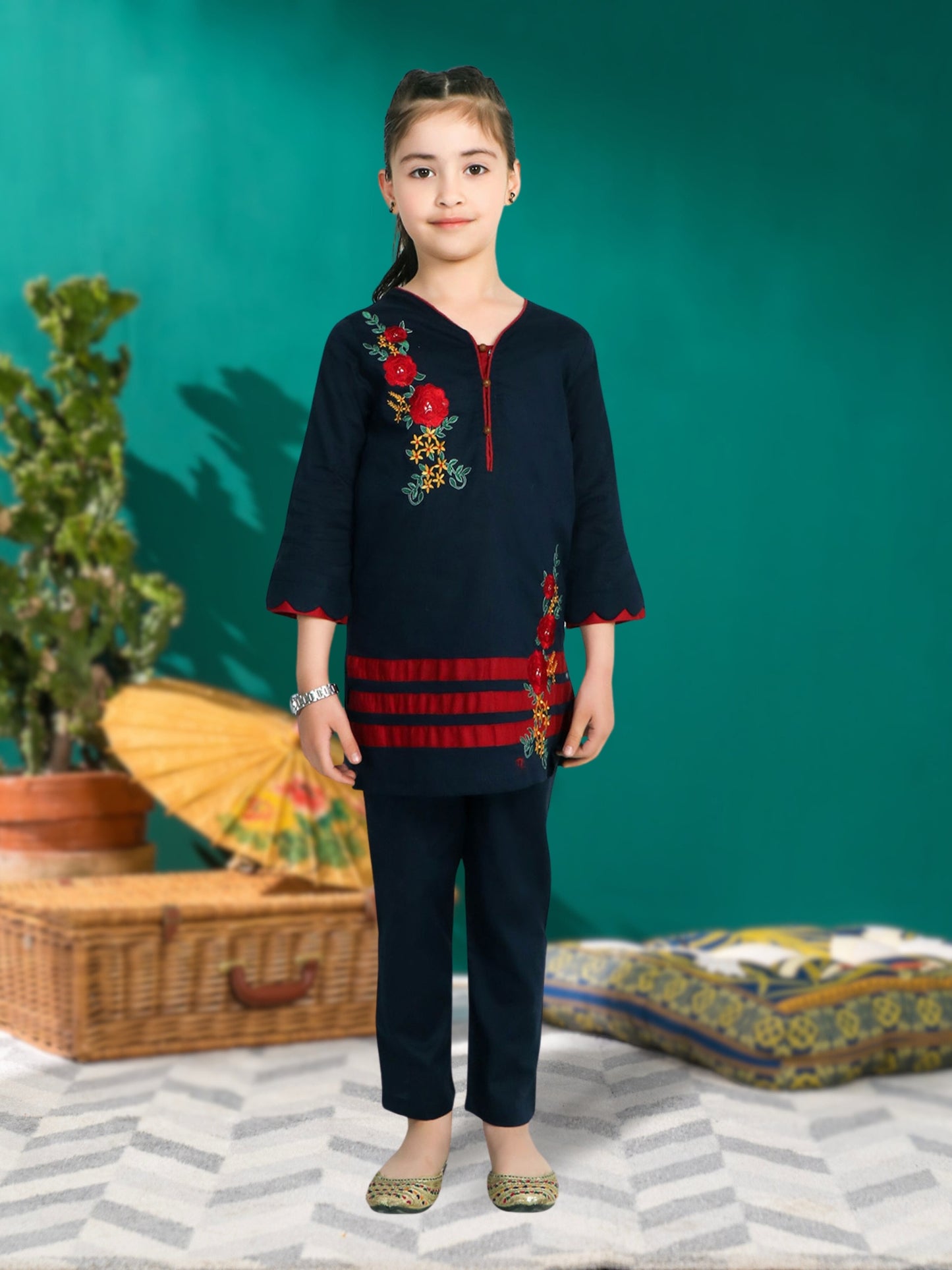 Girls Summer 2Pcs Suit VG76-A