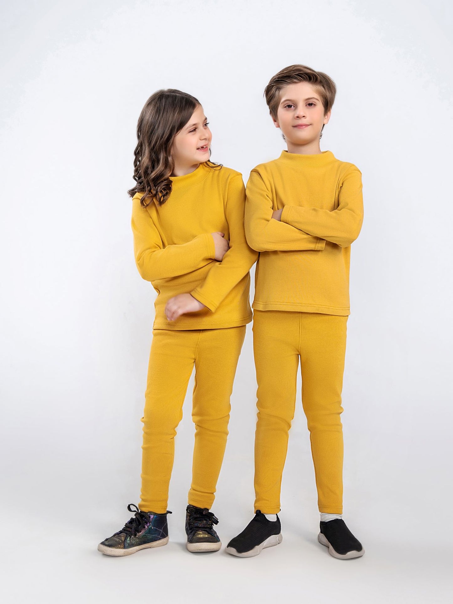 Power stretch ribbed inner suit For Boys & Girls #VIS06