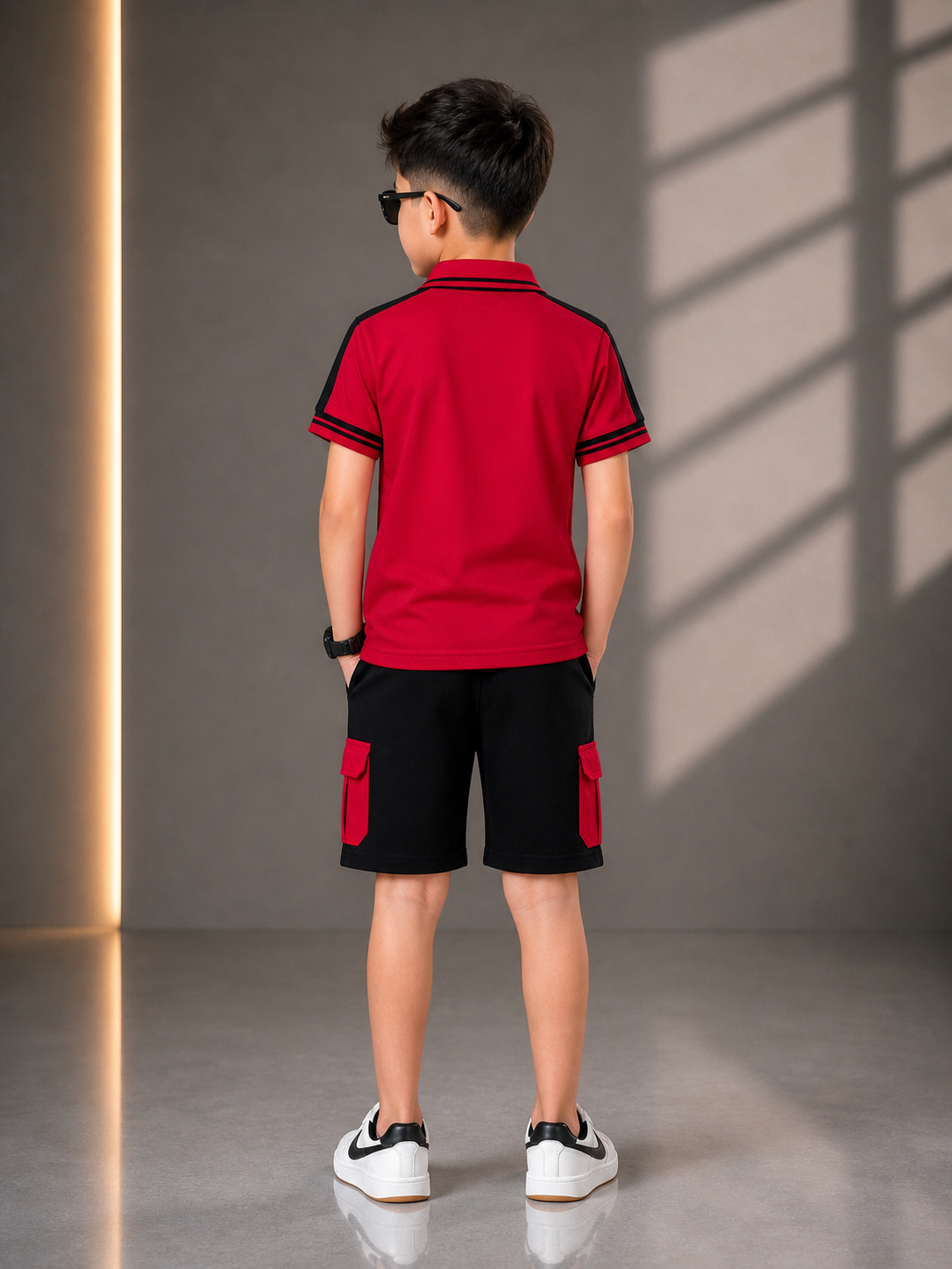 Kids Polo Shirt & Shorts Set VPS06