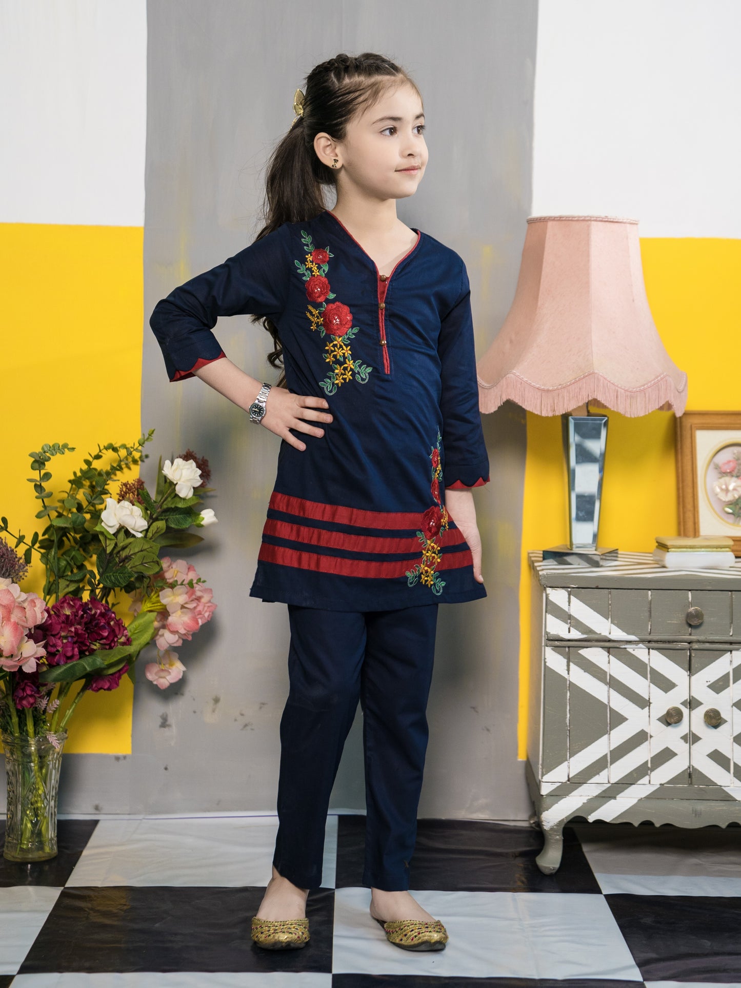 Girls Summer 2Pcs Suit VG76-A