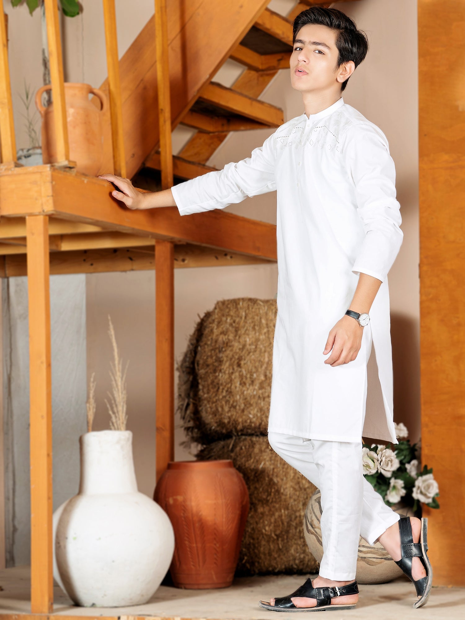 Boys Kurta Trouser Suit Set ART VB167