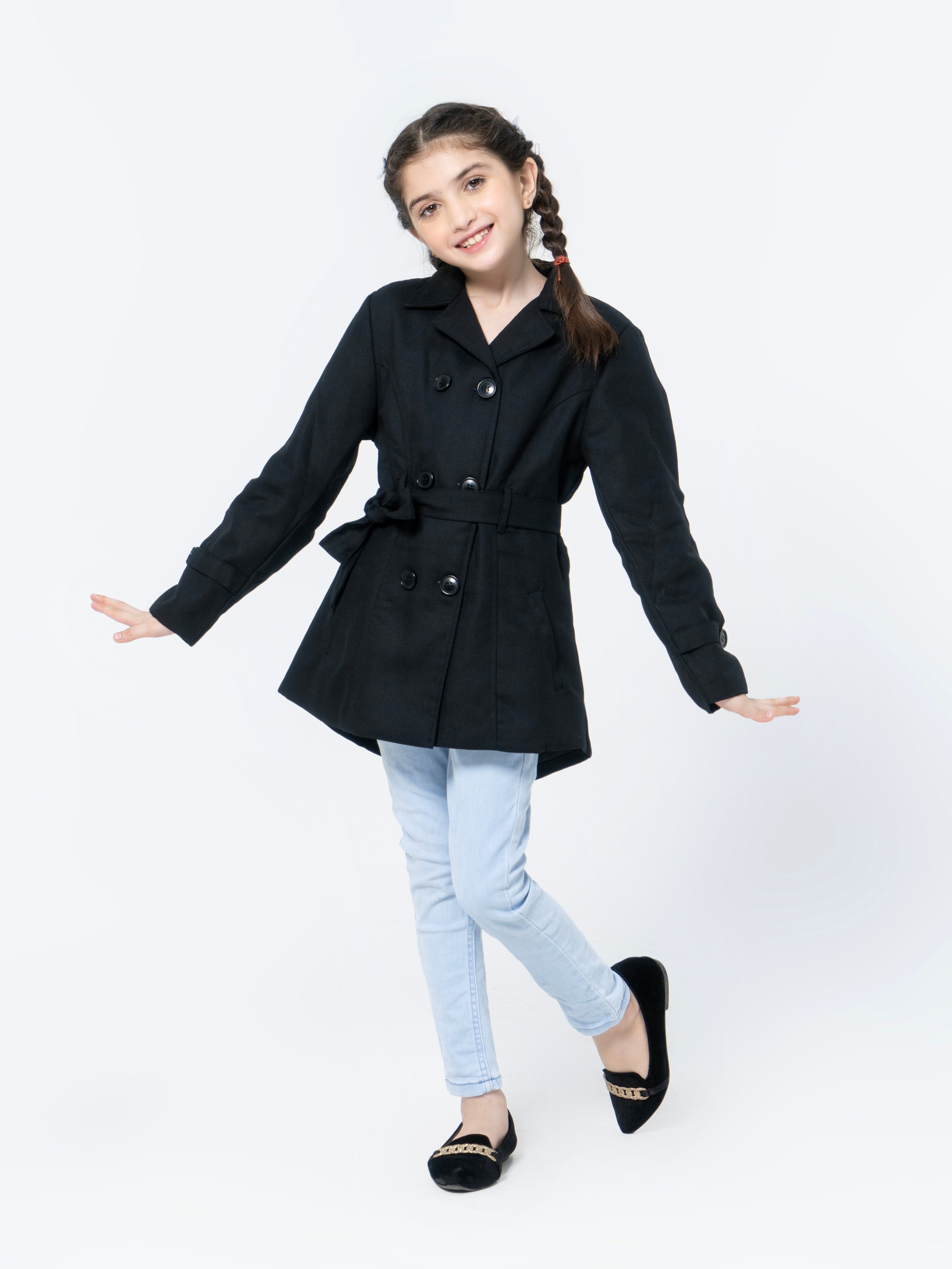 Girls Winter Dress Coat By Velvour VC04