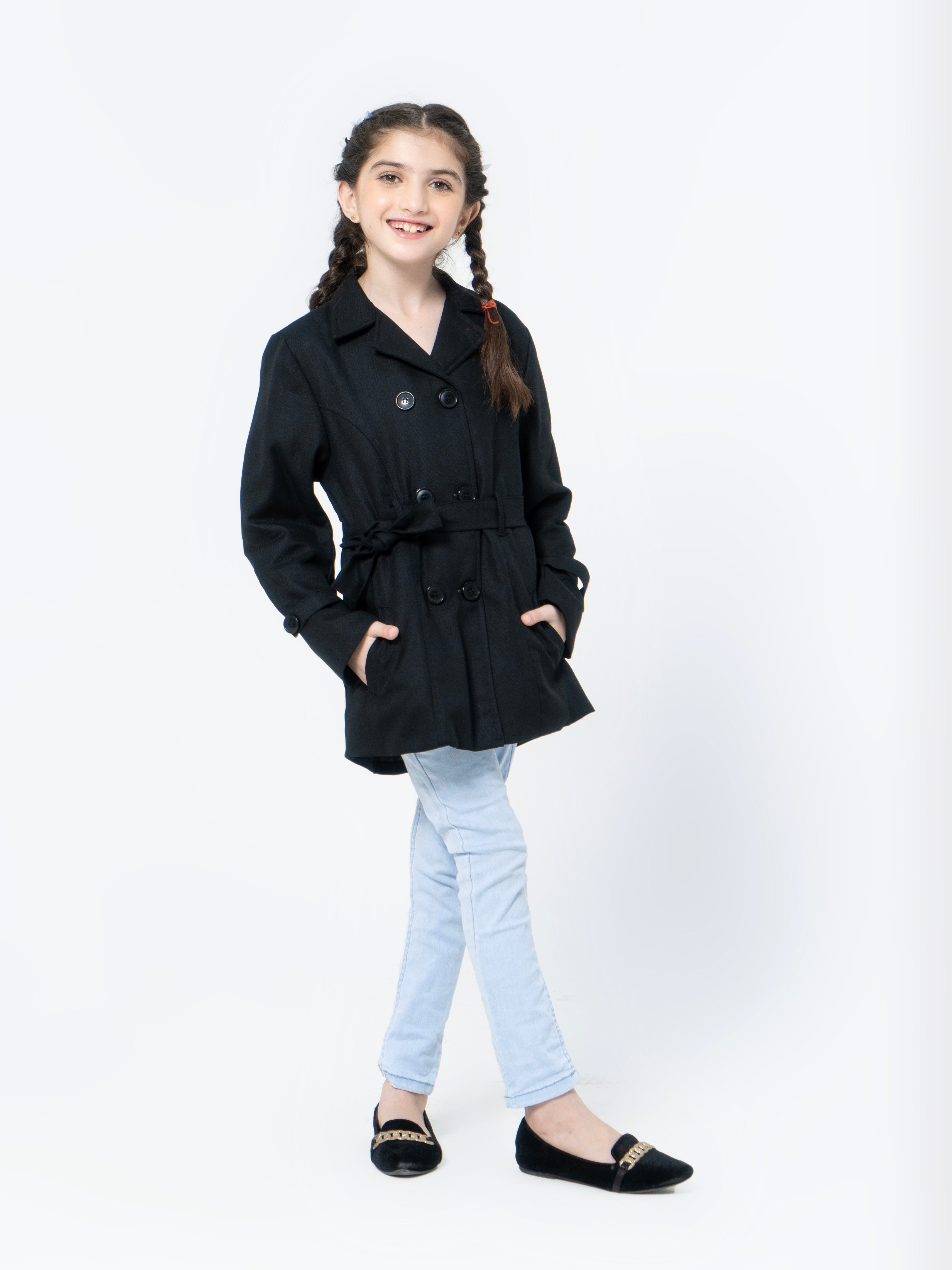 Girls Winter Dress Coat By Velvour VC04