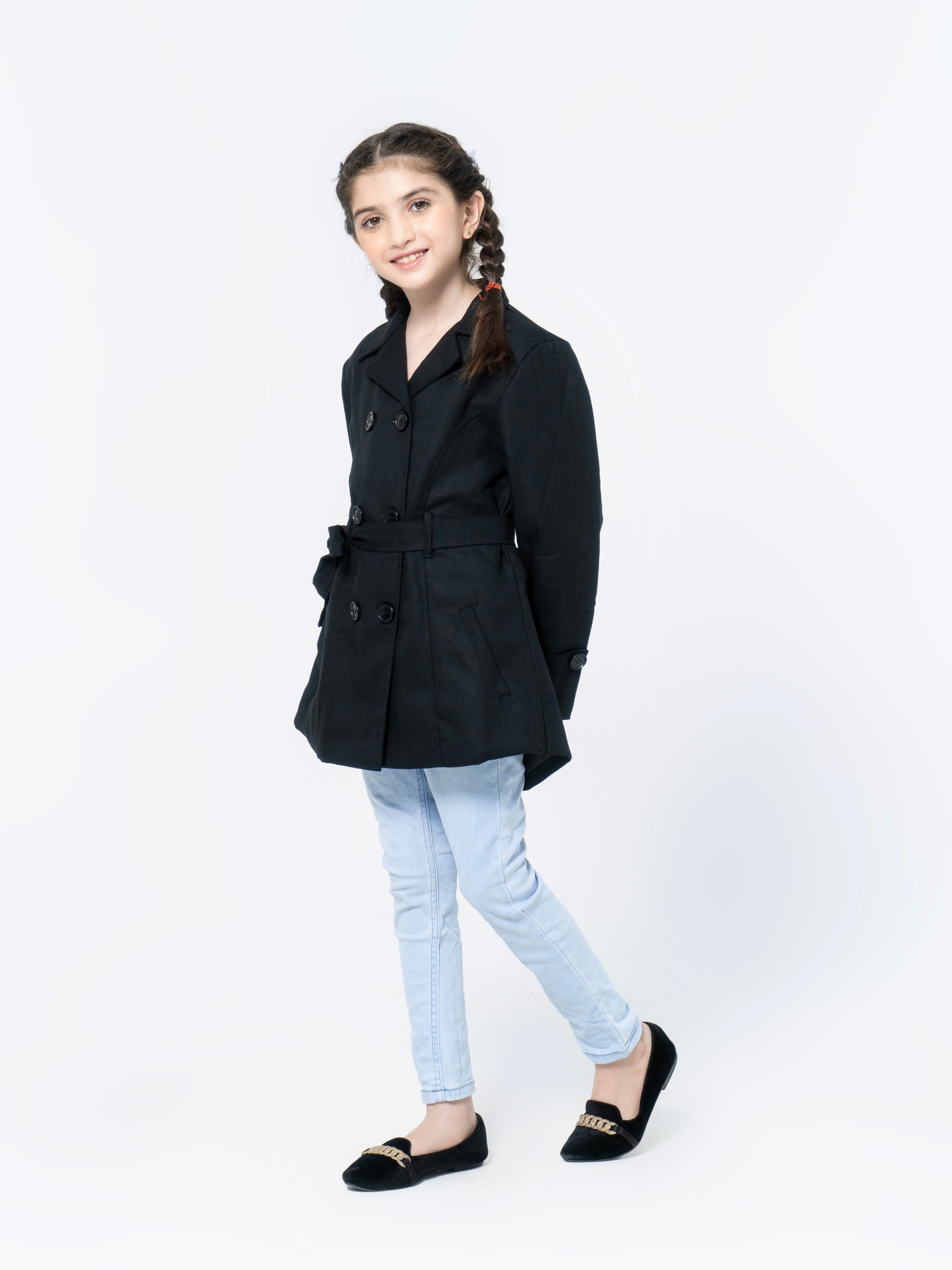 Girls Winter Dress Coat By Velvour VC04