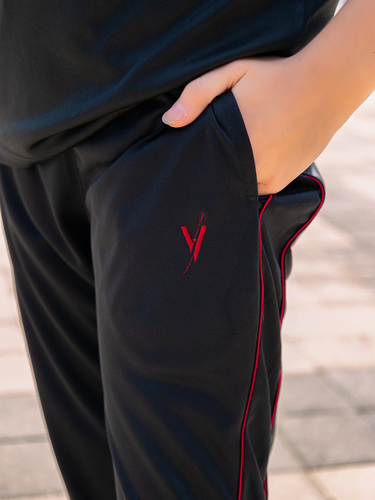 Tracksuit For Boys & Girls Poly athletic Fabric VST46-A