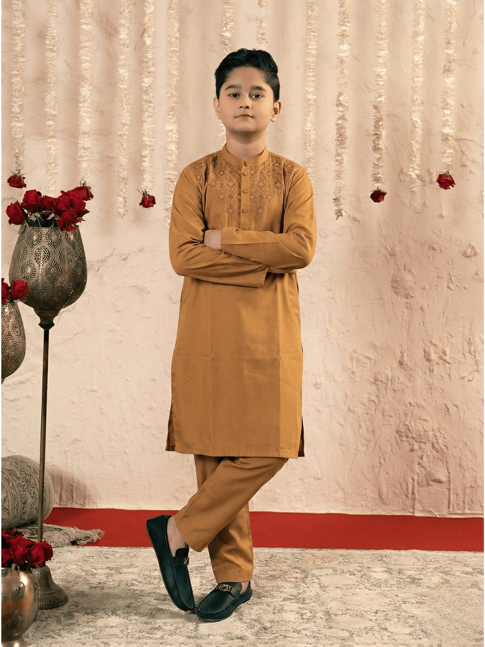 Boys Kurta Trouser Suit Set ART VB165-B