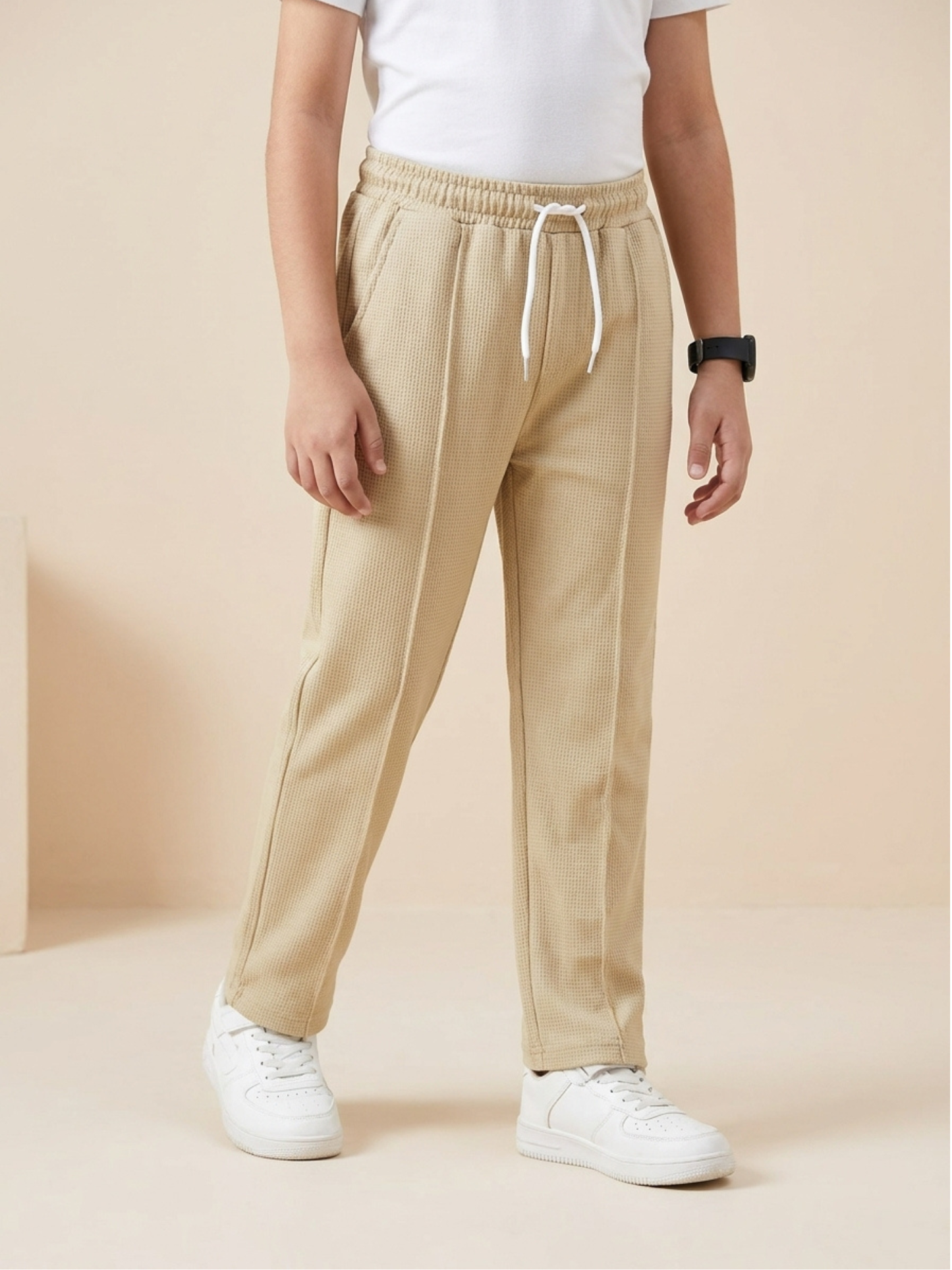 Boys Imported Textured Pintuck Trouser VT28-B