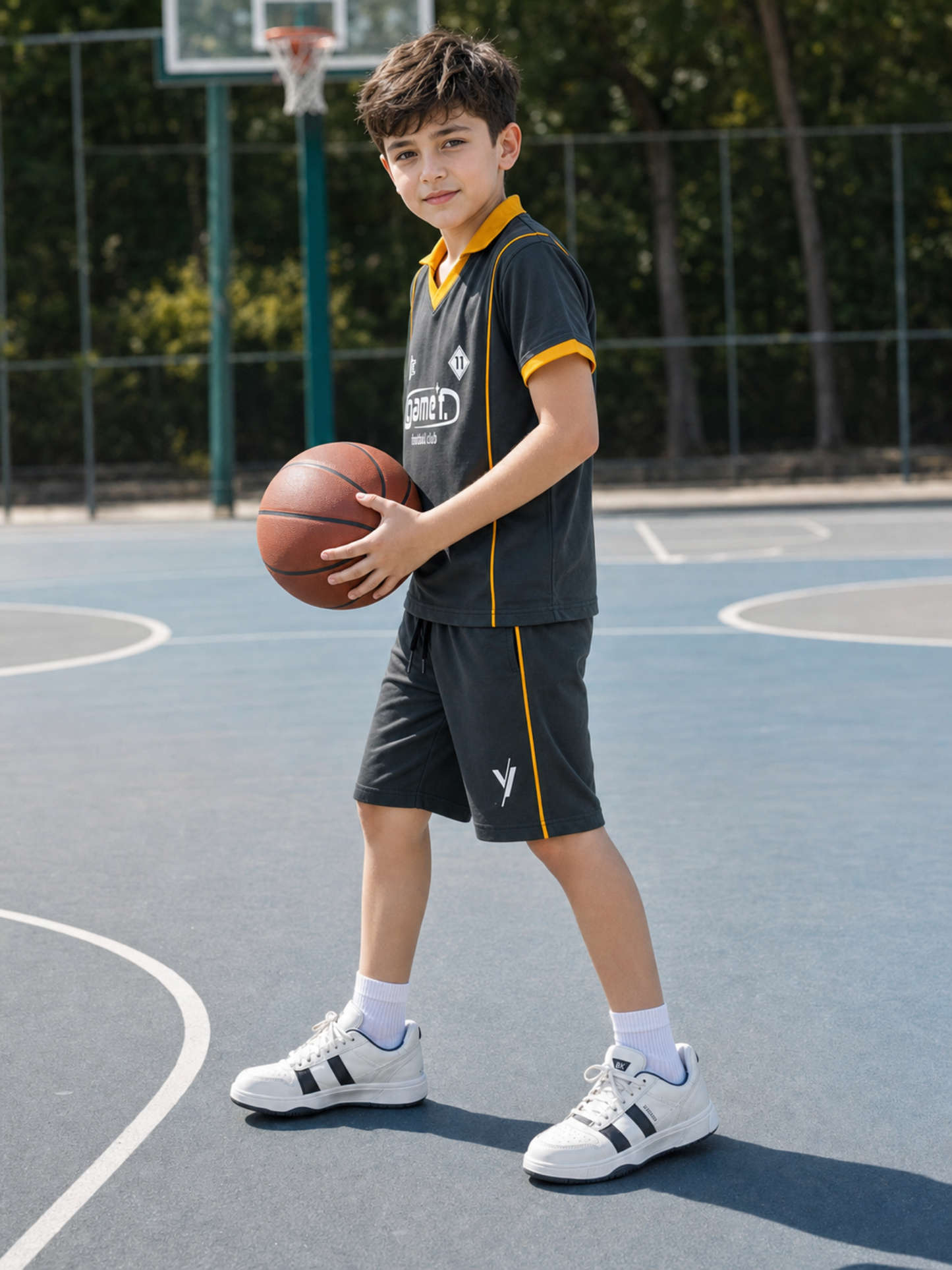 Kids Single Jersey Summer Tarcksuit VST77-B