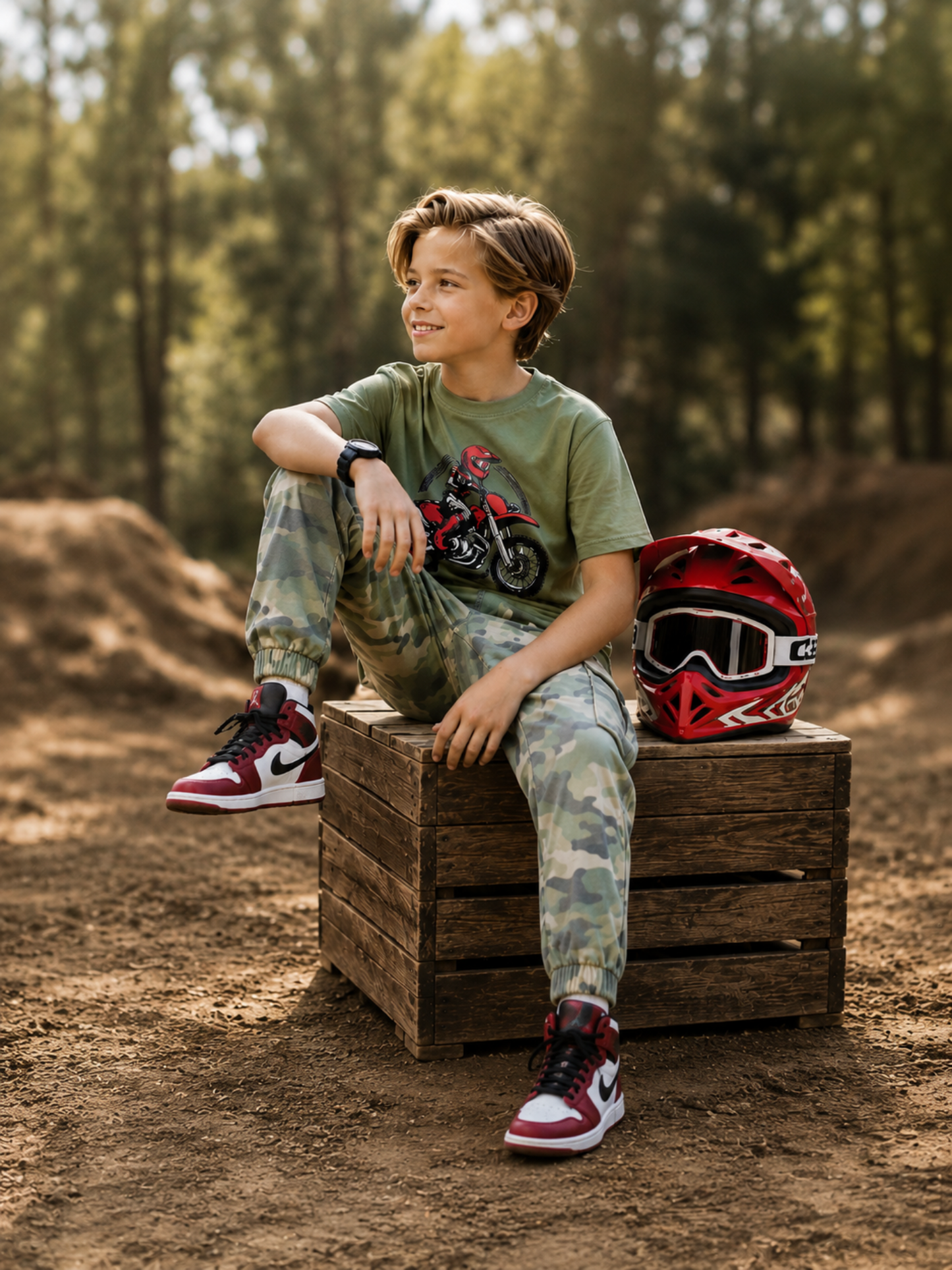 Kids Single Jersey Summer Tracksuit VST81-A