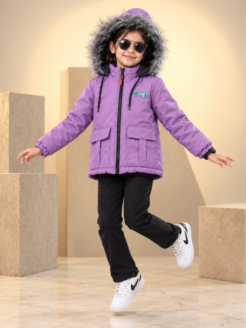 Full Sleeves Puffer Jacket Boys & Girls VJ90-B