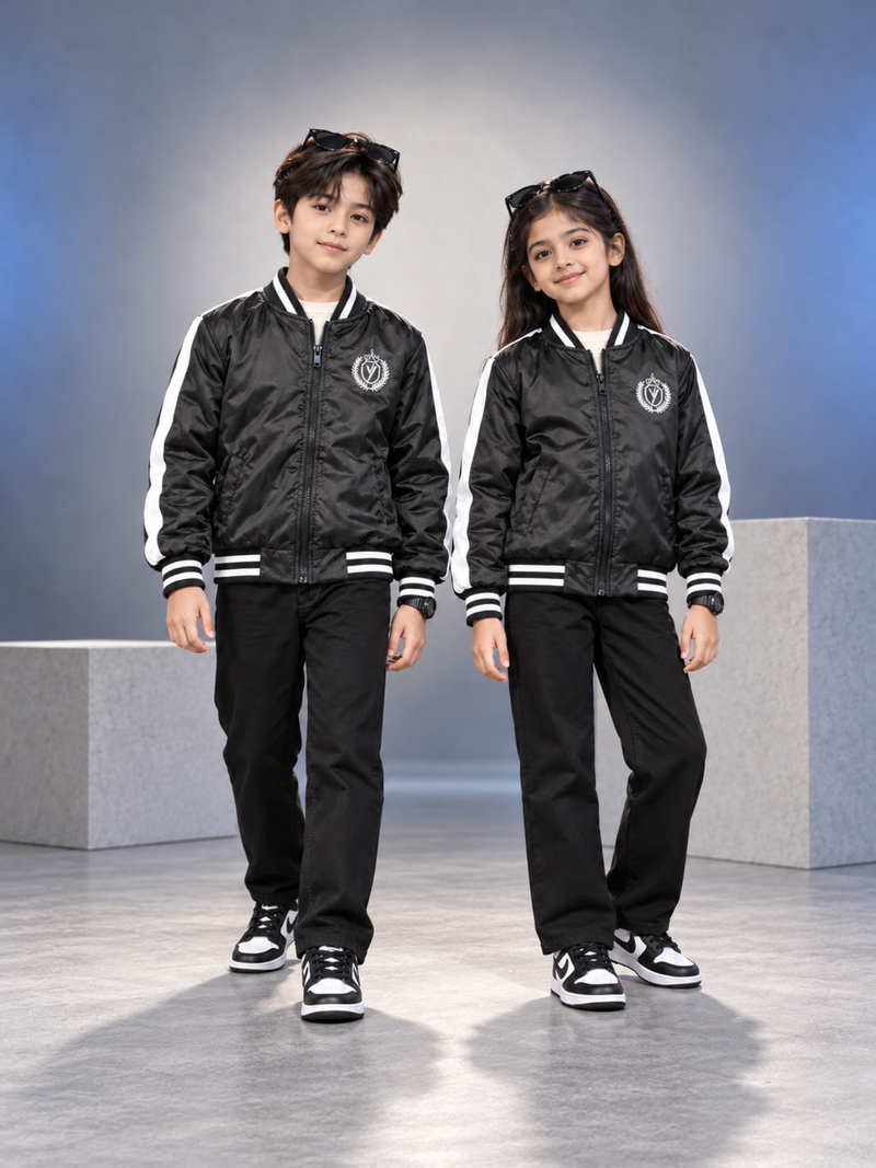 Full Sleeves Puffer Jacket Boys & Girls VJ99-A