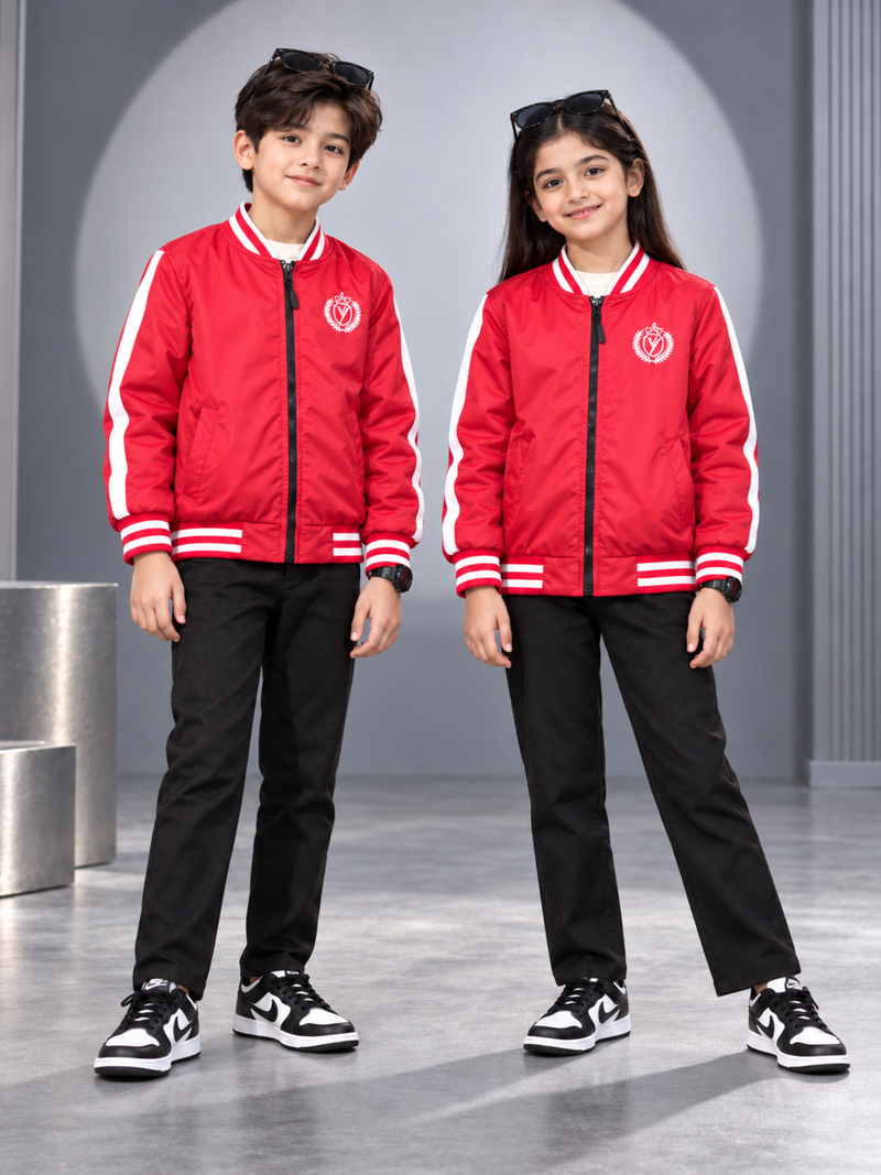 Full Sleeves Puffer Jacket Boys & Girls VJ99-B