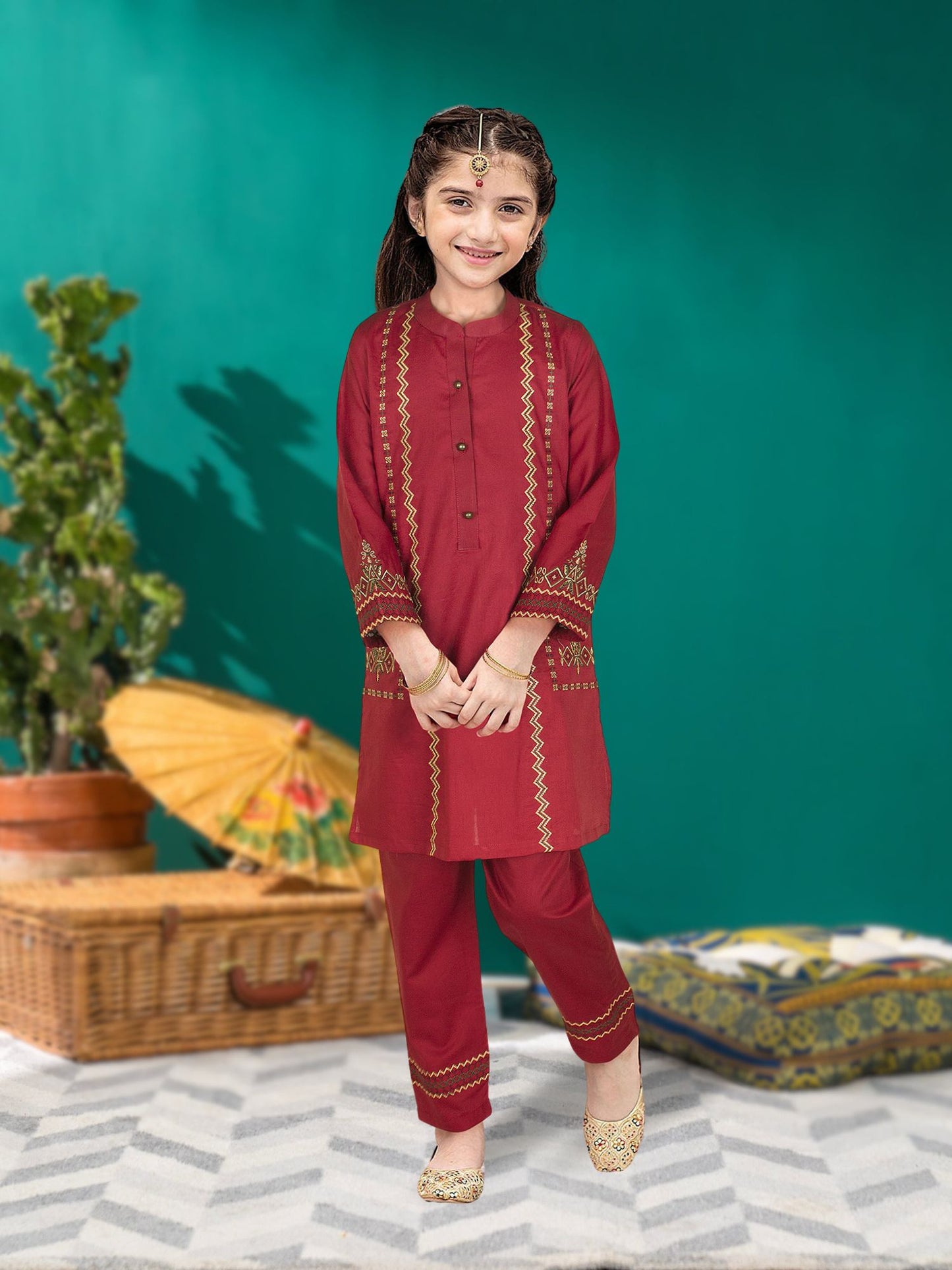 Girls Summer 2Pcs Suit VG70-B