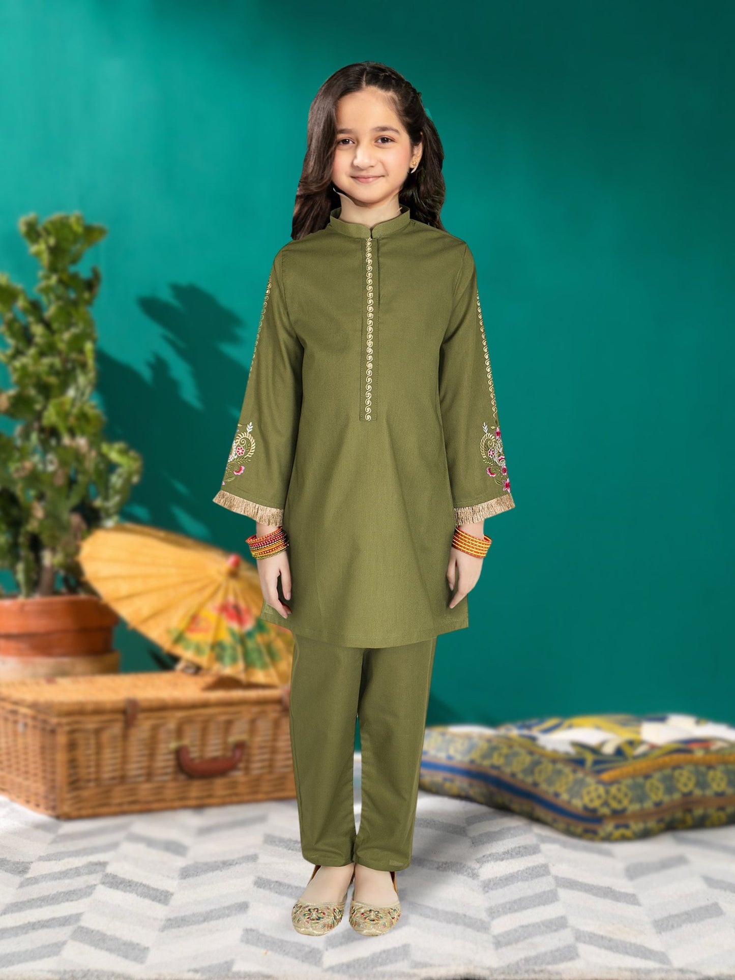 Girls Summer 2Pcs Suit VG73-B
