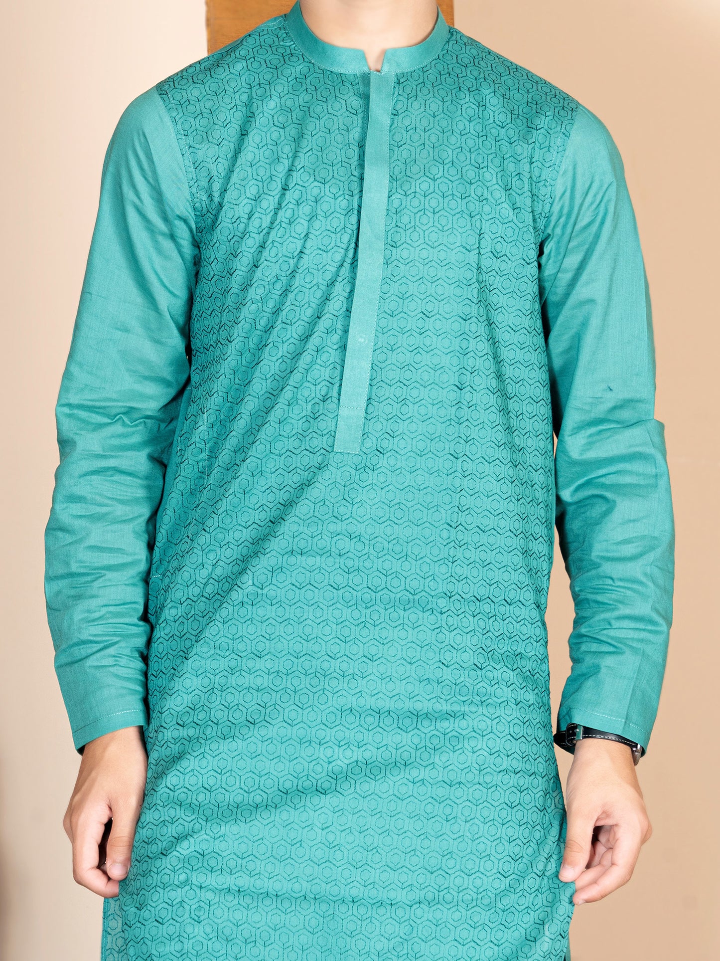 Boys Embroidered Kurta VB157