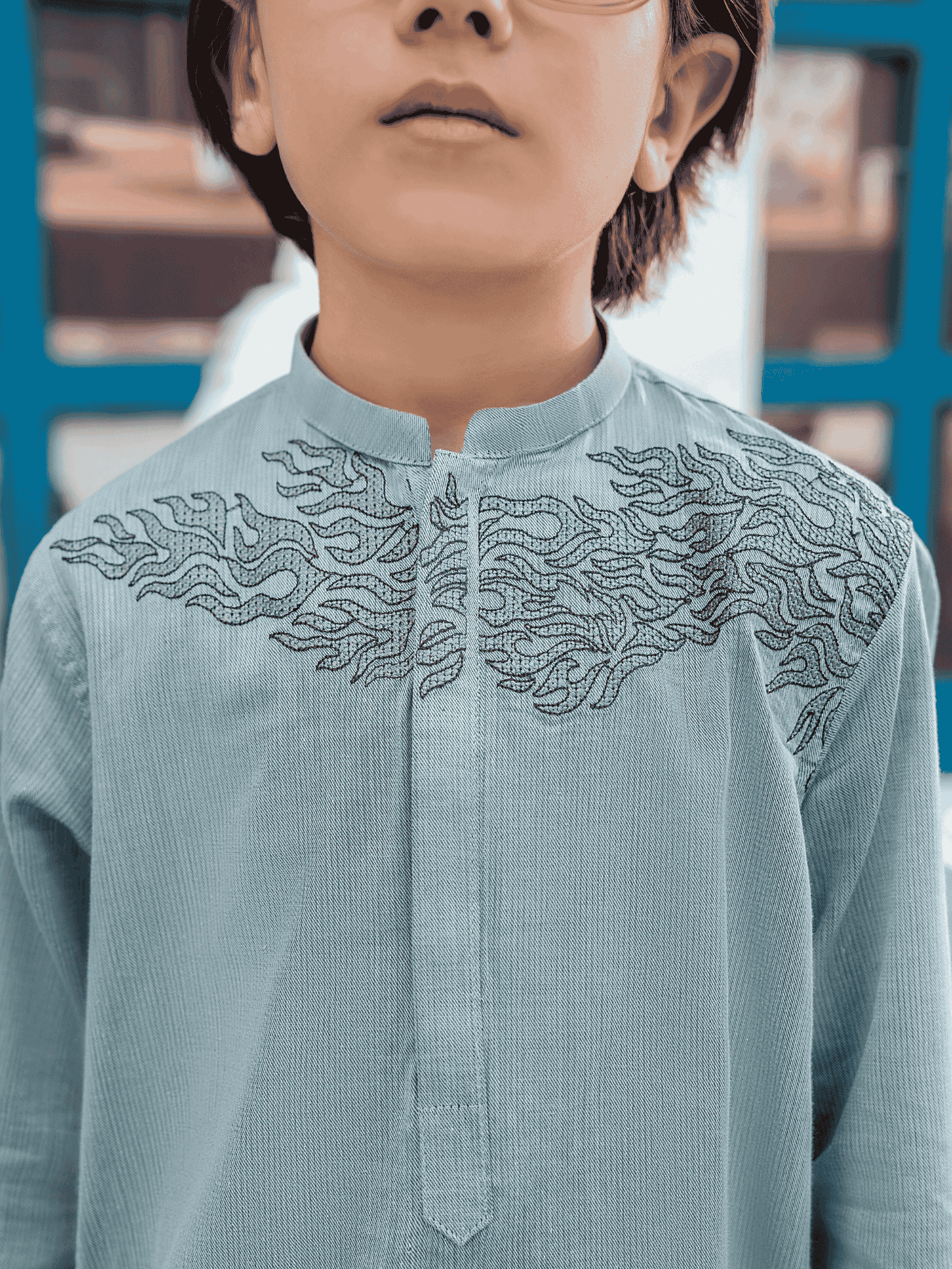 Boys Embroidered Kurta ART VB202-A