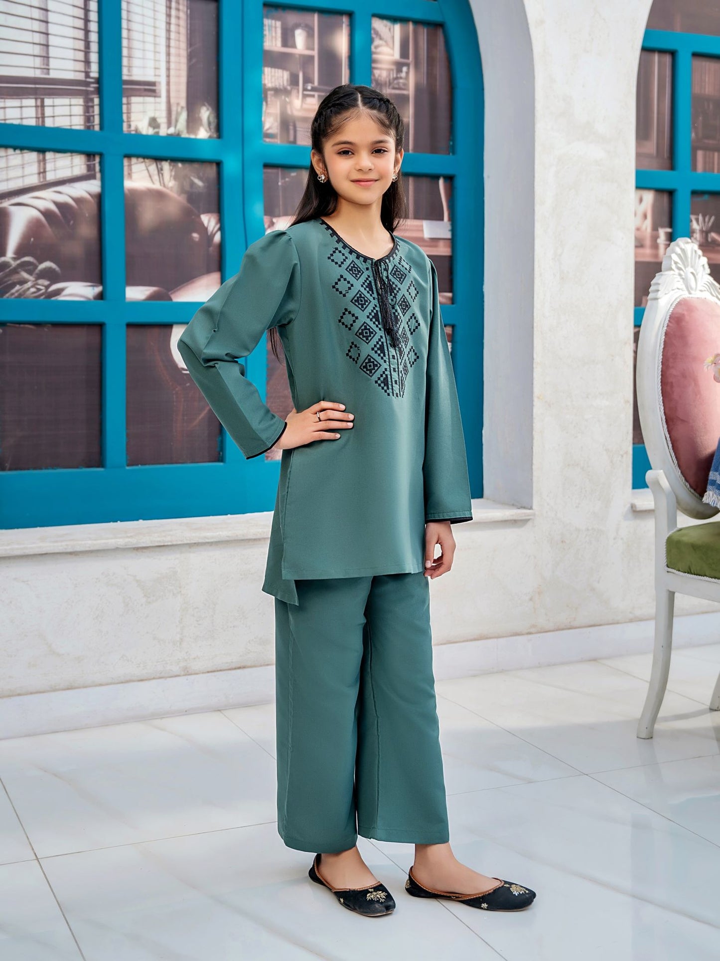 Girls Summer 2Pcs Suit VG125-C