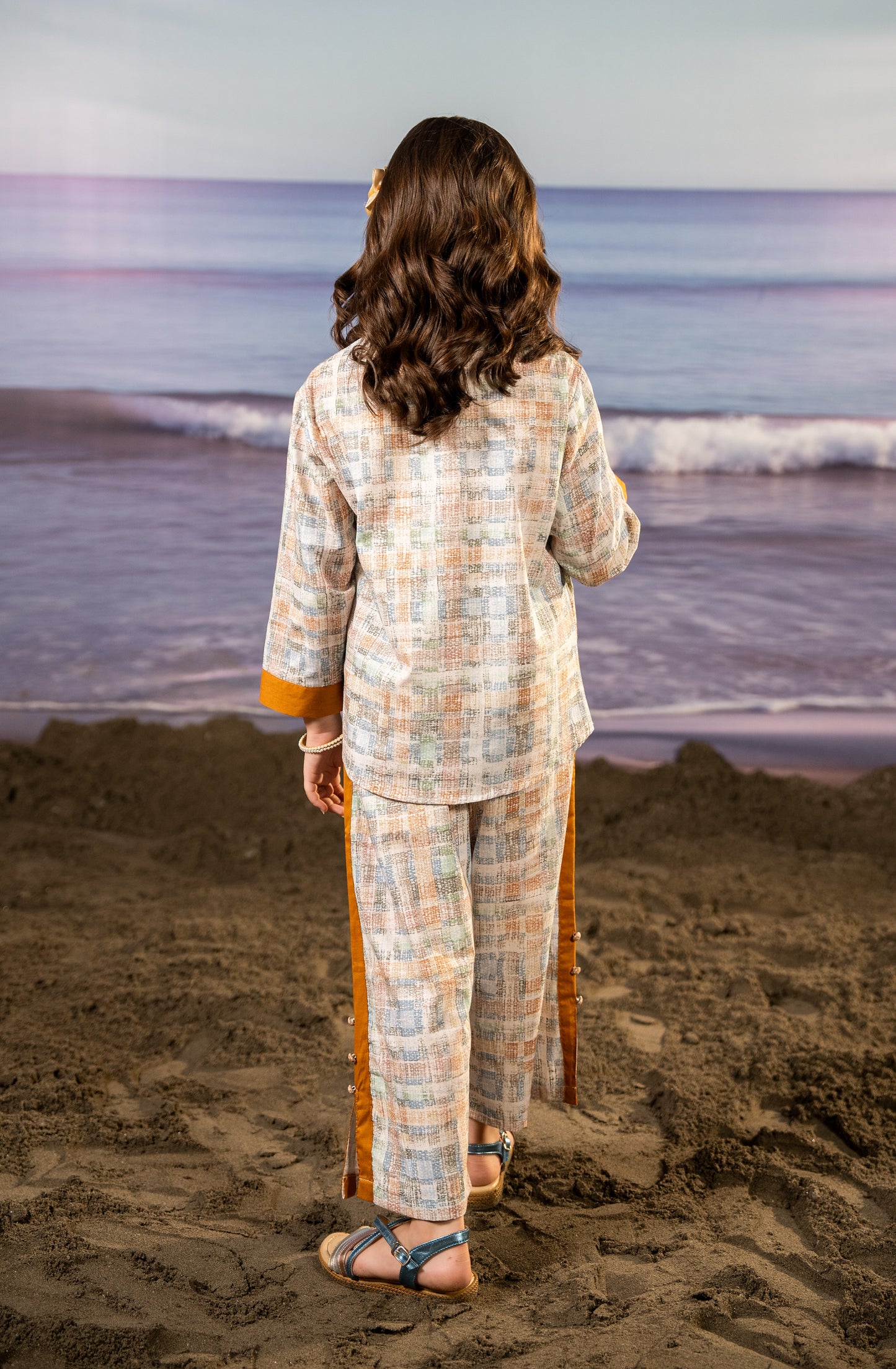 Printed Girls Co Ord Set VG167-A