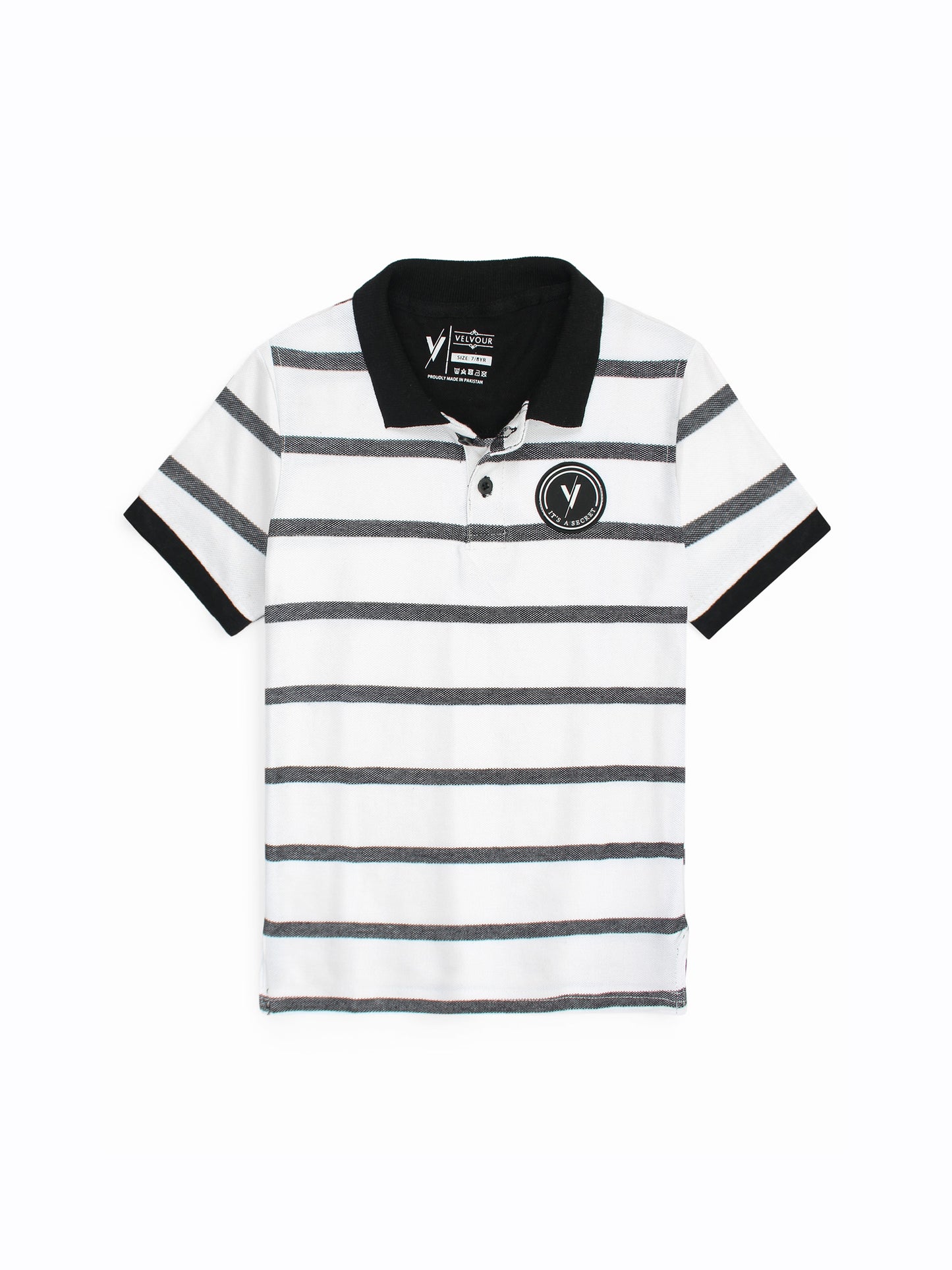 Tipping Collar Polo With Strips VP11-O