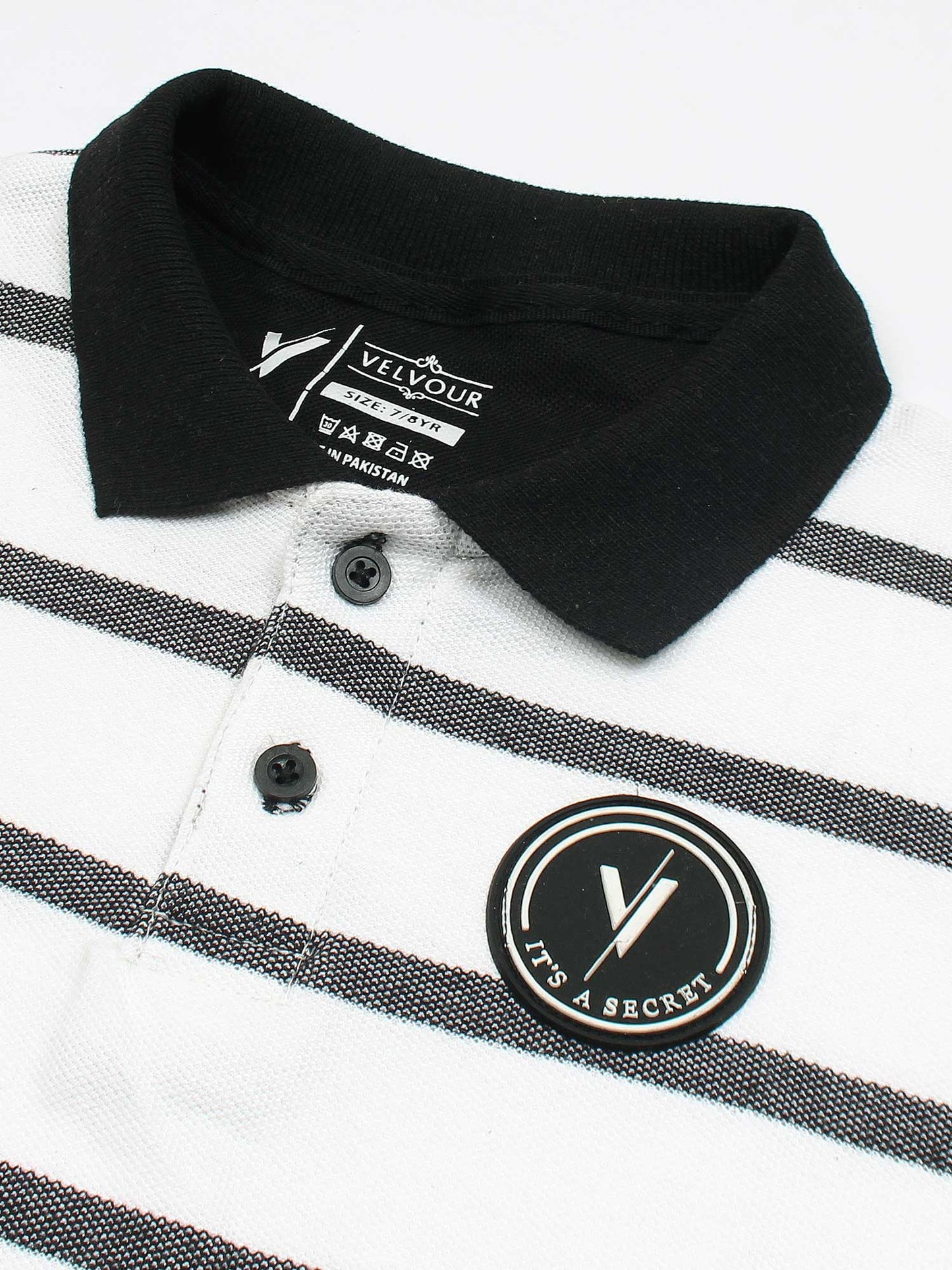 Tipping Collar Polo With Strips VP11-O