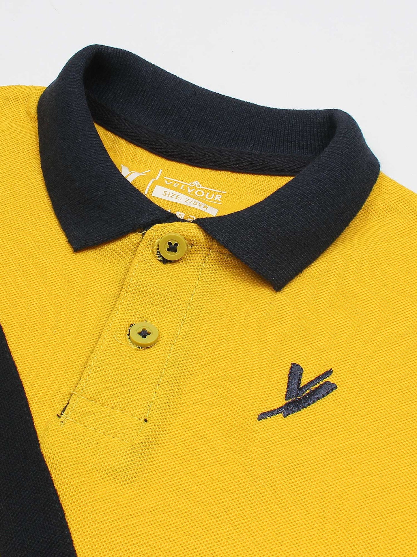 Tipping Collar Plain Polo Shirt VP11-K