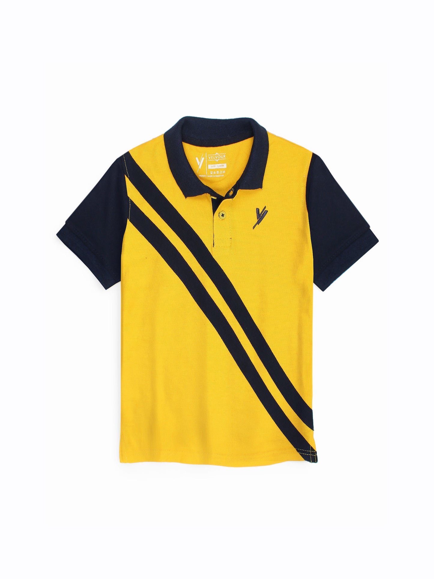 Tipping Collar Plain Polo Shirt VP11-K